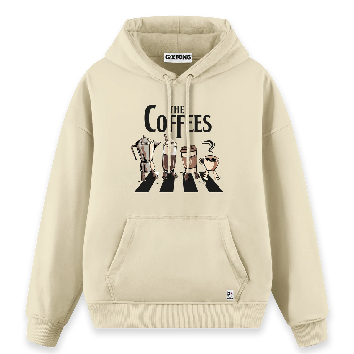 Coffee - Regular Fit Kalıp Hoodie