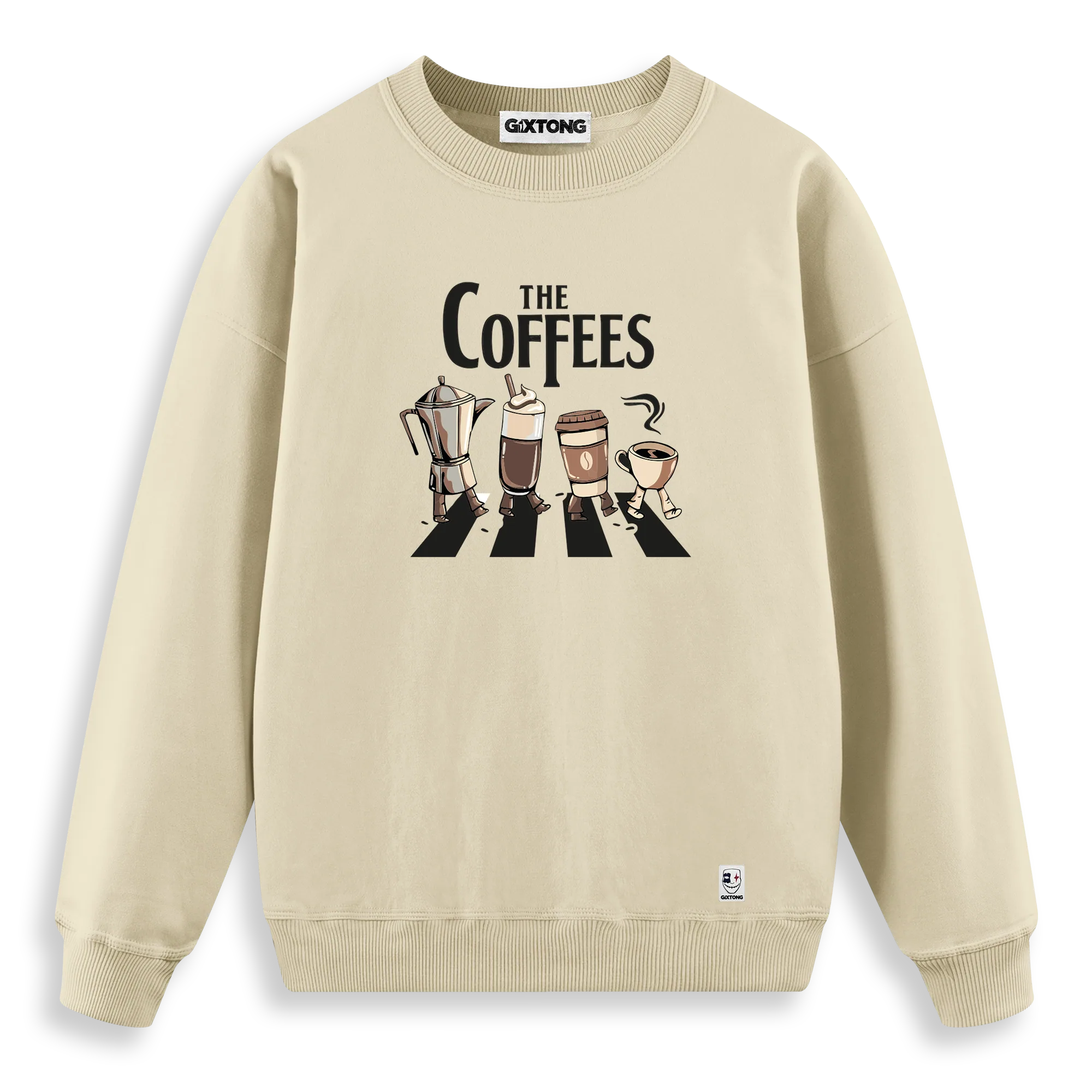Coffee - Regular Fit Kalıp Sweatshirt