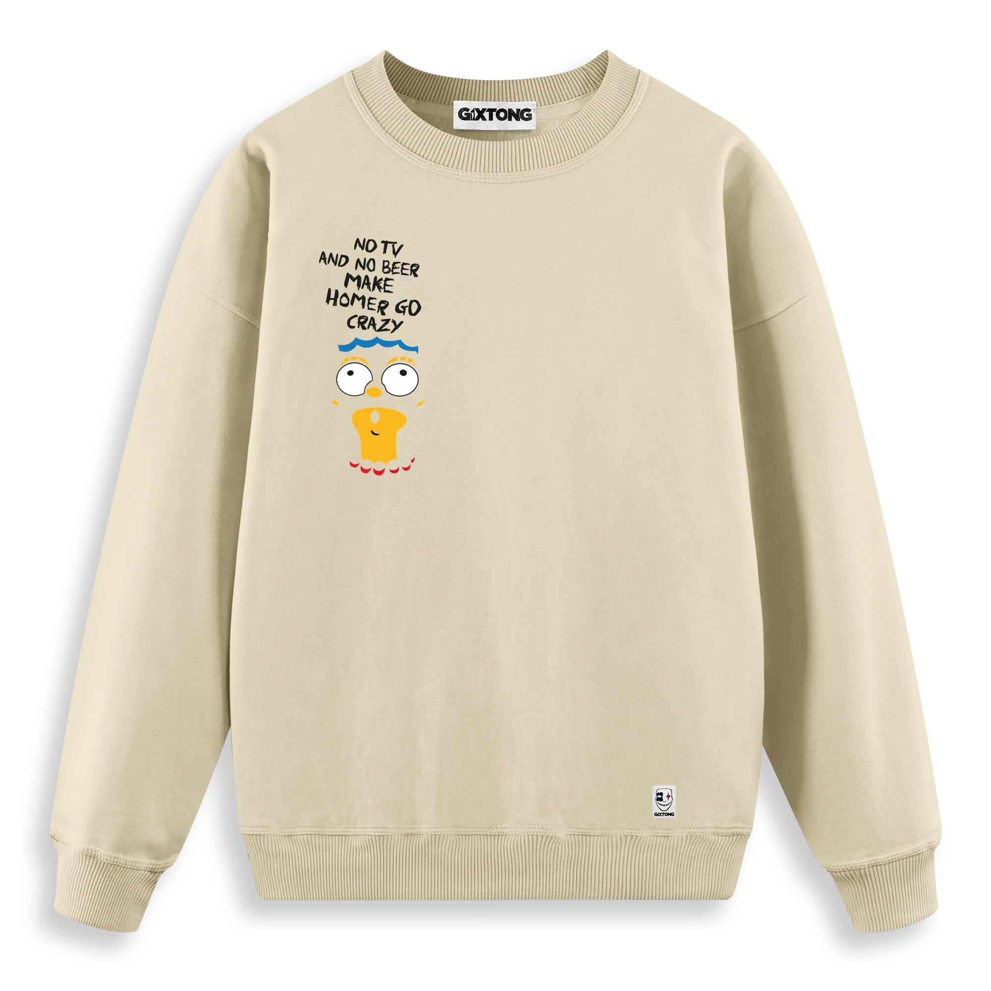 Crazy Homer - Regular Fit Kalıp Sweatshirt