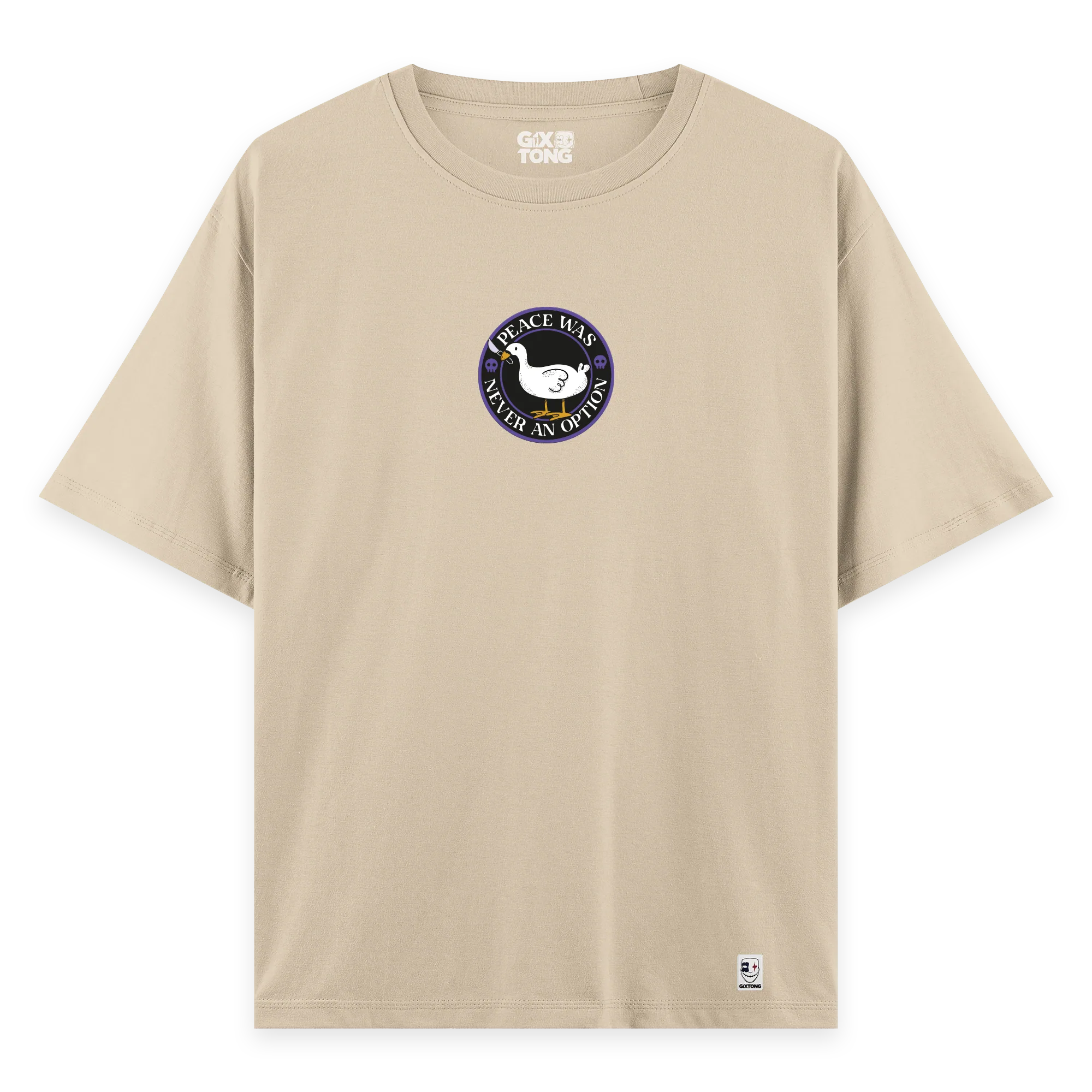 Peace - Oversize Bol Kalıp T-shirt
