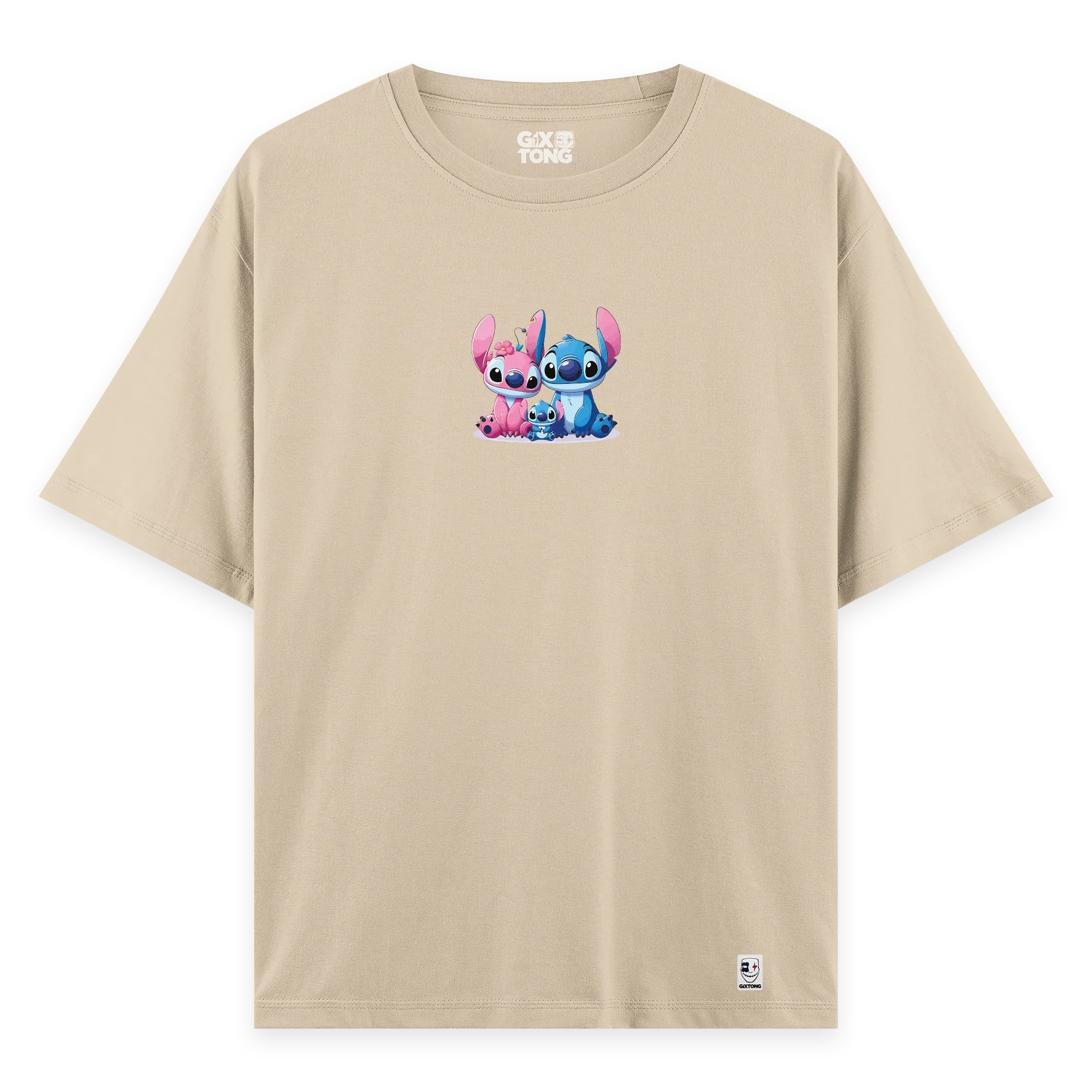 Stitc Family - Oversize Bol Kalıp T-shirt