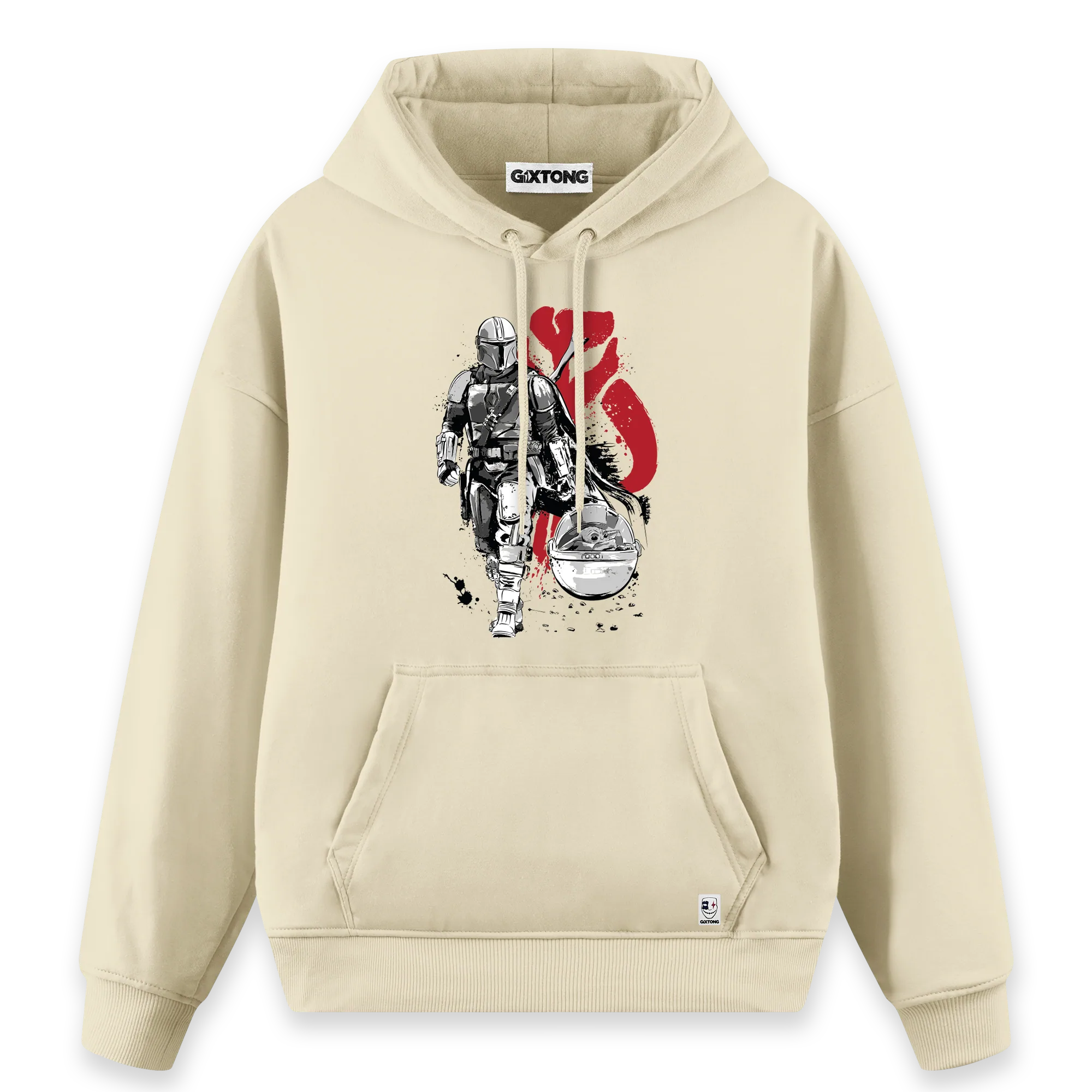 Mandalorian - Regular Fit Kalıp Hoodie