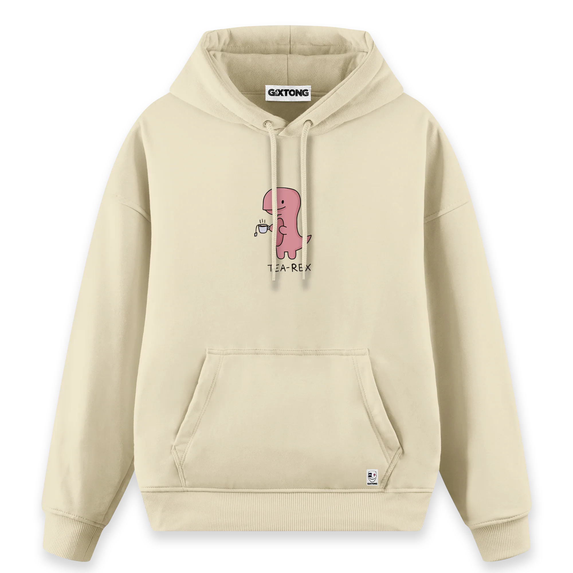 Tea Rex - Regular Fit Kalıp Hoodie