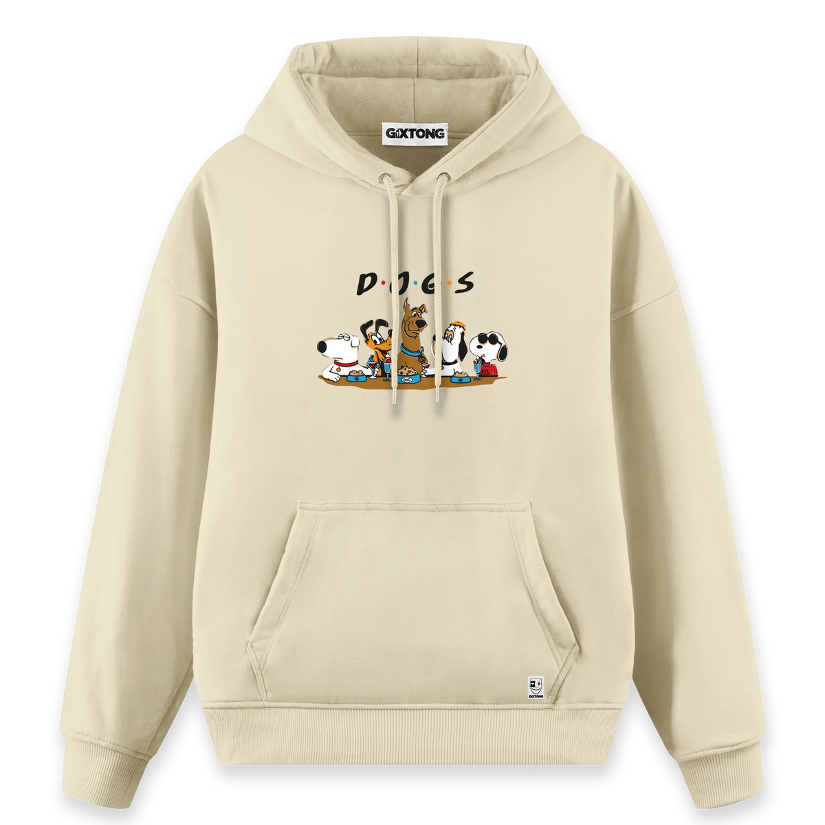 Dogs - Regular Fit Kalıp Hoodie