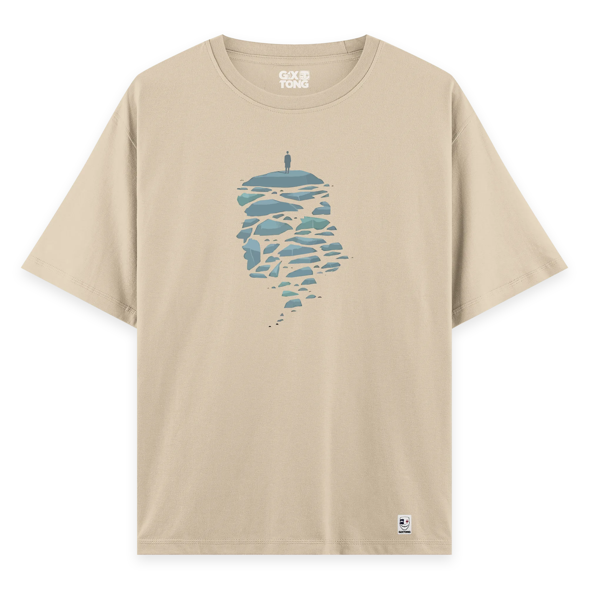 Apex - Oversize Bol Kalıp T-shirt