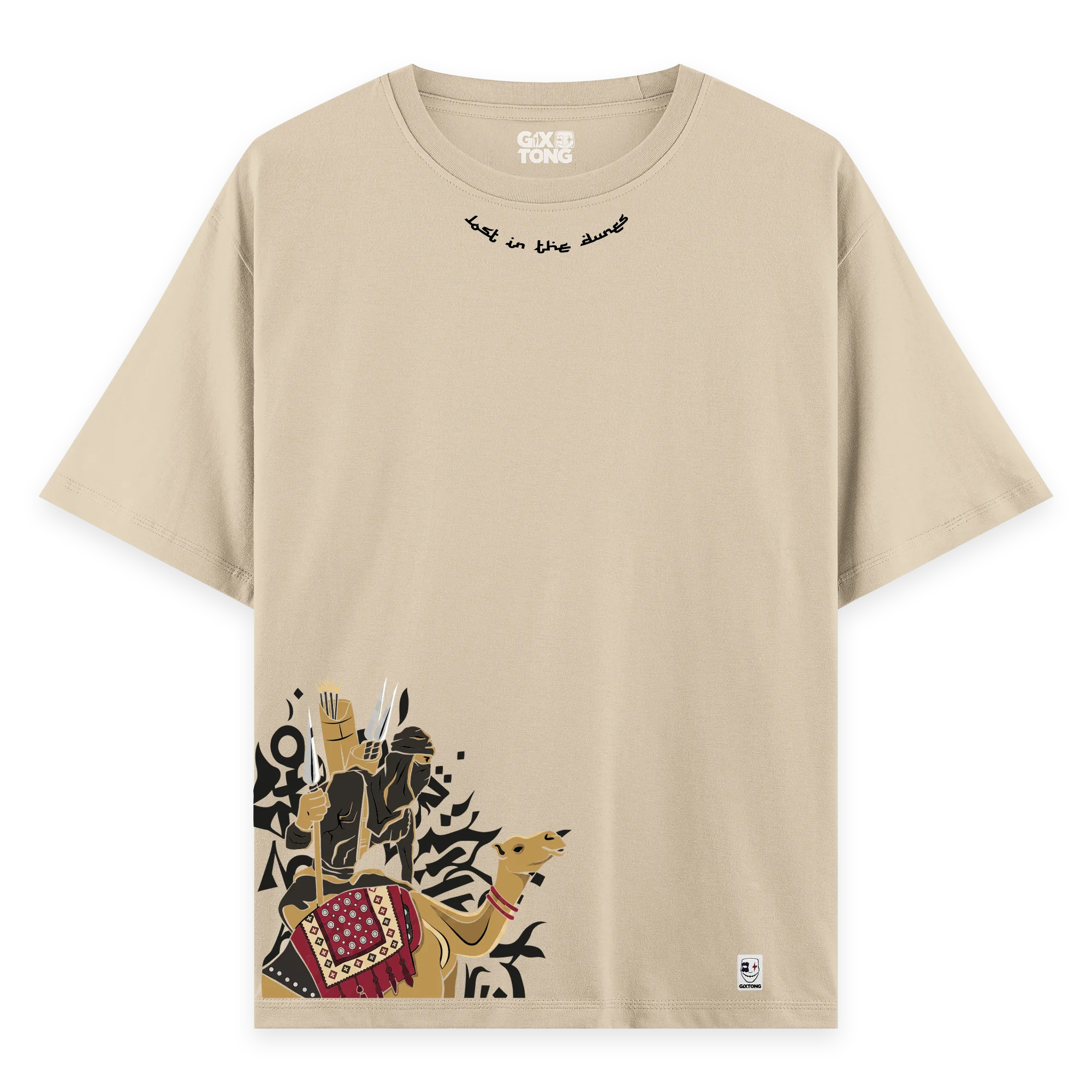 Nomad - Oversize Bol Kalıp T-shirt