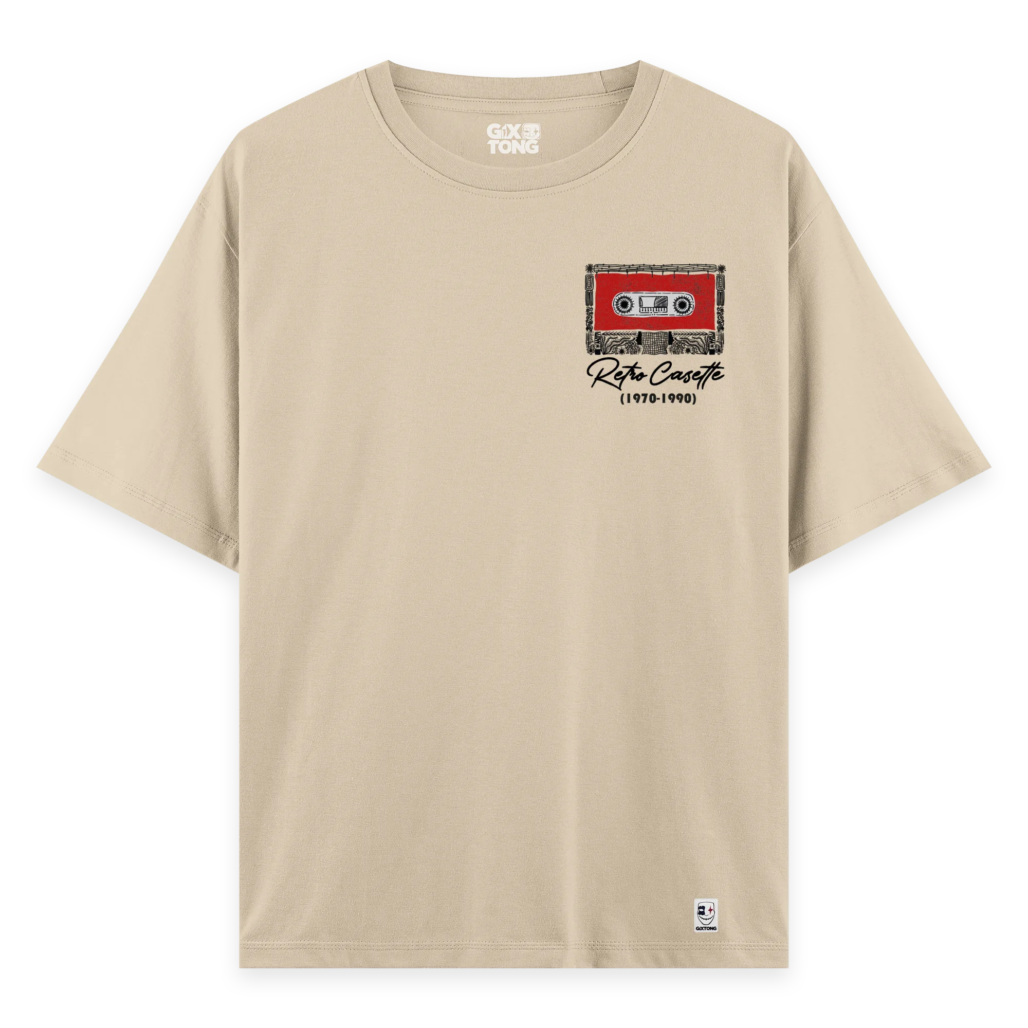 Casette - Oversize Bol Kalıp T-shirt