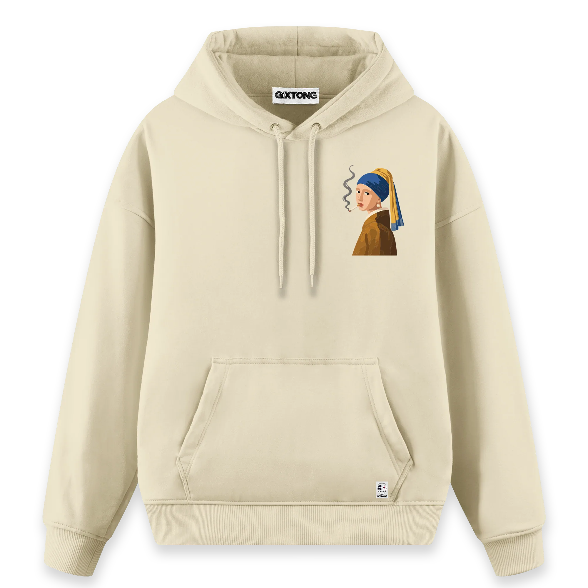 İnci Küpeli Kız - Regular Fit Kalıp Hoodie