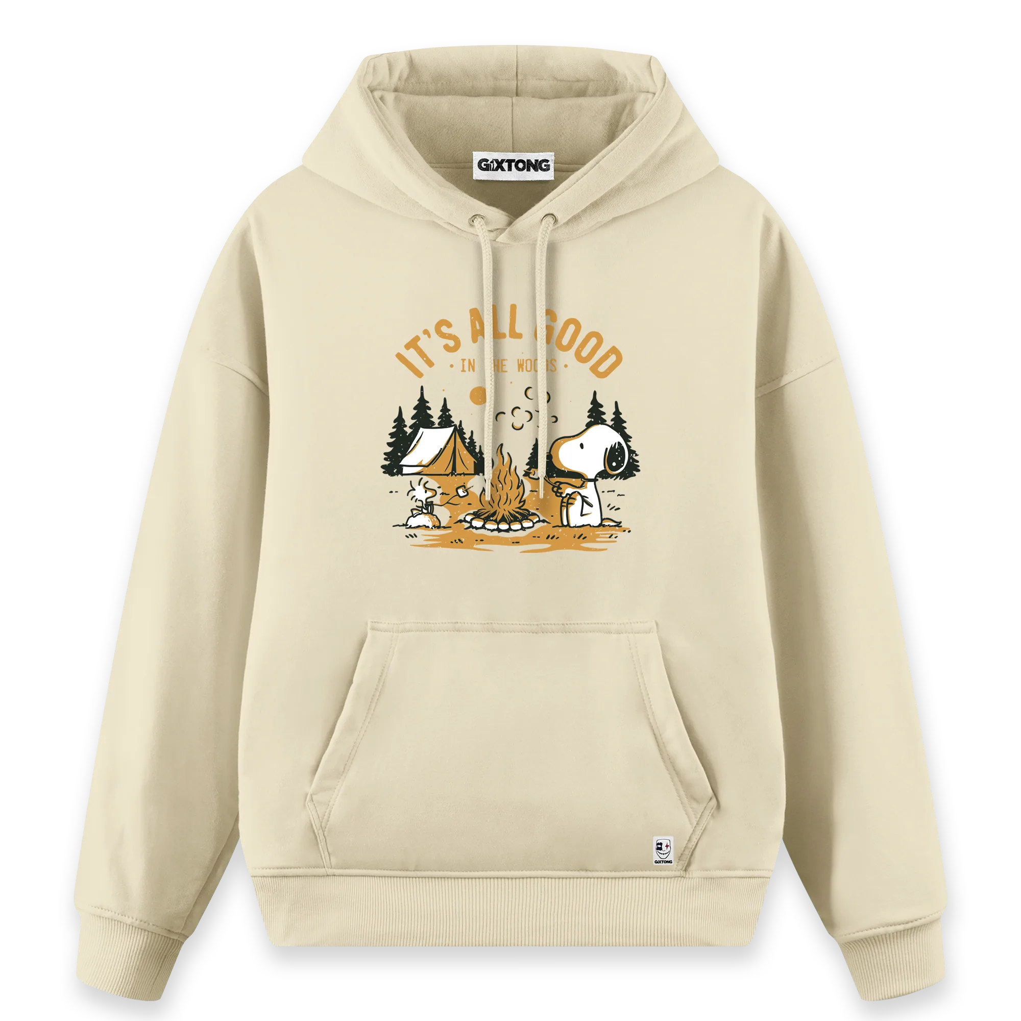 Camp Snoopy - Regular Fit Kalıp Hoodie