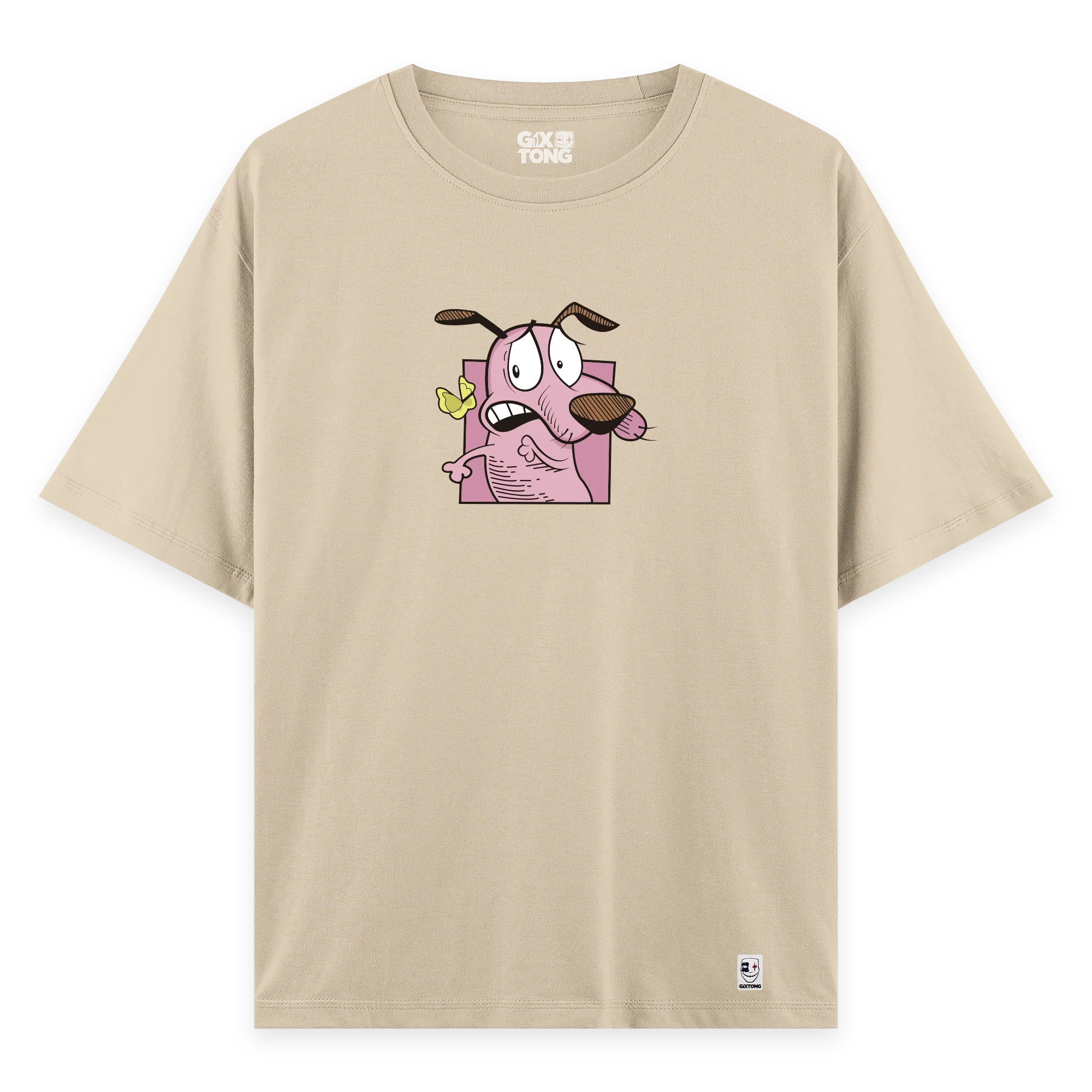 Cowardly - Oversize Bol Kalıp T-shirt