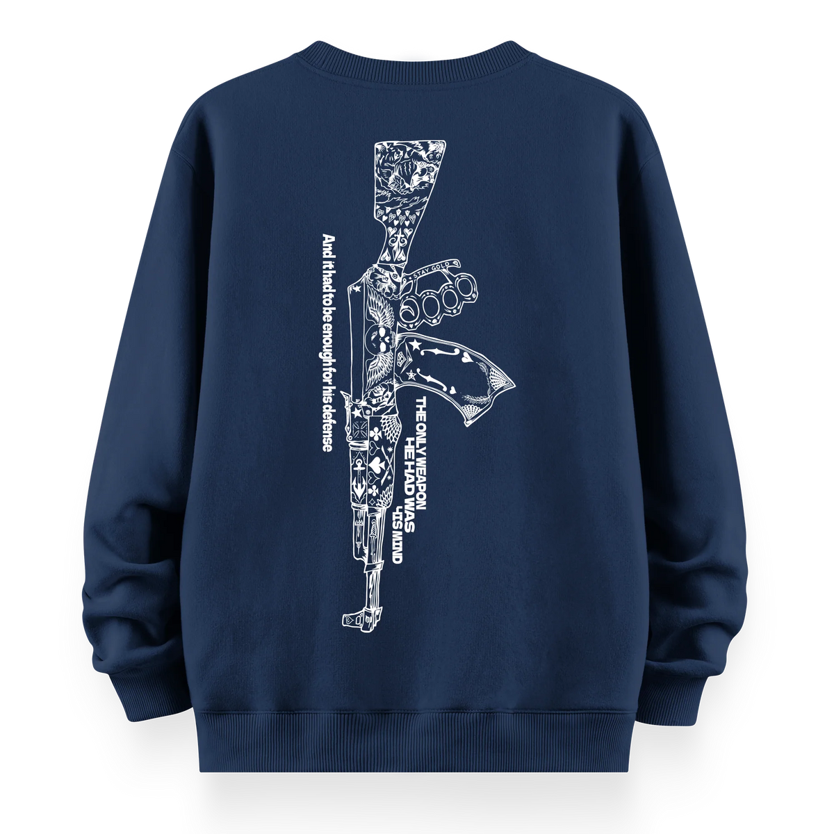 Ak-47 - Oversize Bol Kalıp Sweatshirt