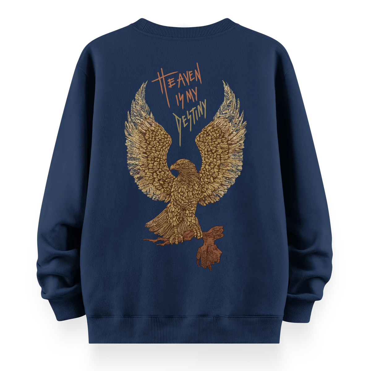 Eagle - Oversize Bol Kalıp Sweatshirt