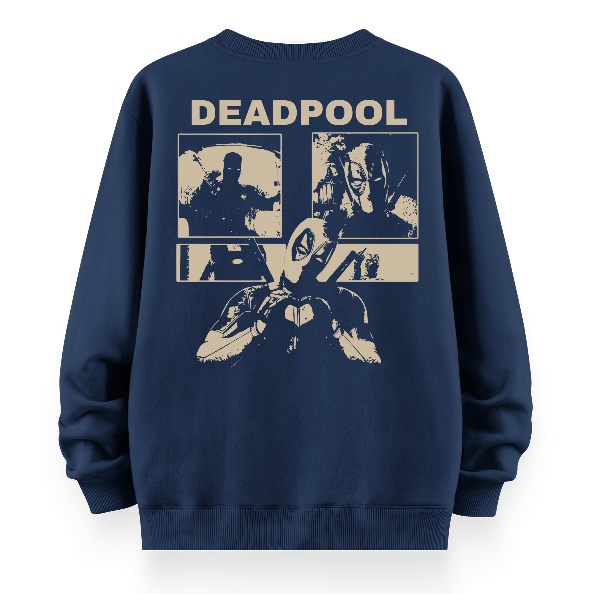 Deadpool - Oversize Bol Kalıp Sweatshirt