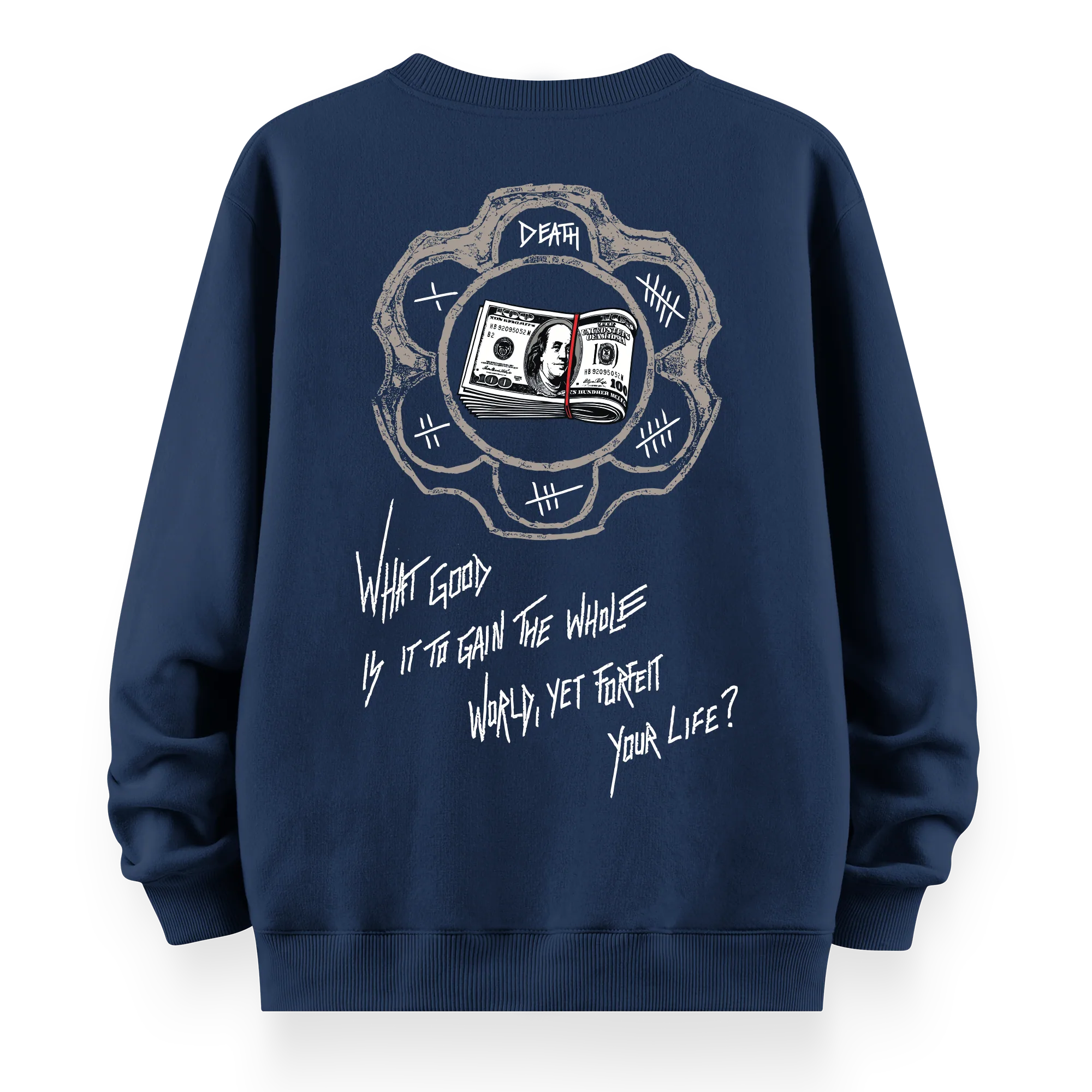 Greed - Oversize Bol Kalıp Sweatshirt
