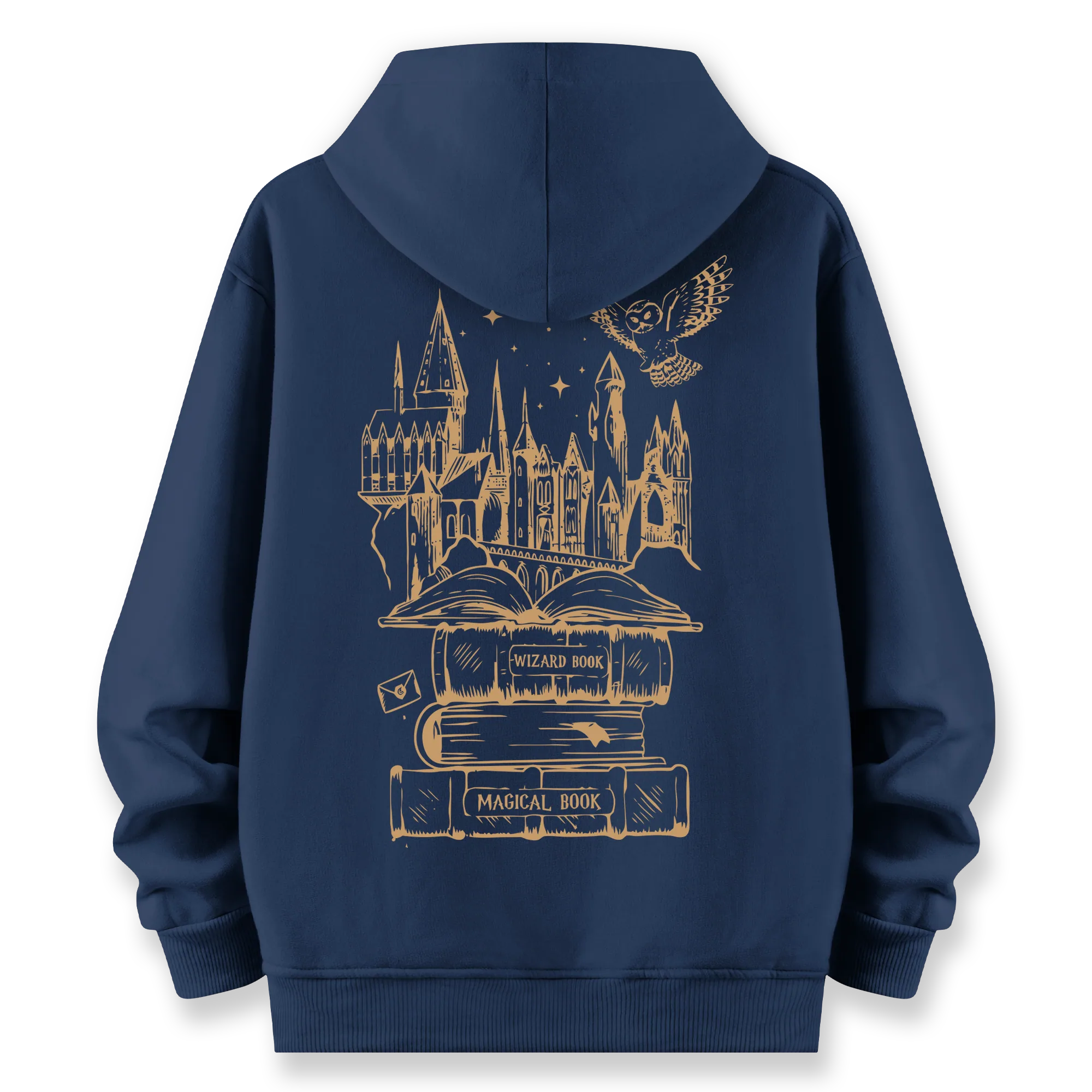 Hogwarts - Oversize Bol Kalıp Hoodie