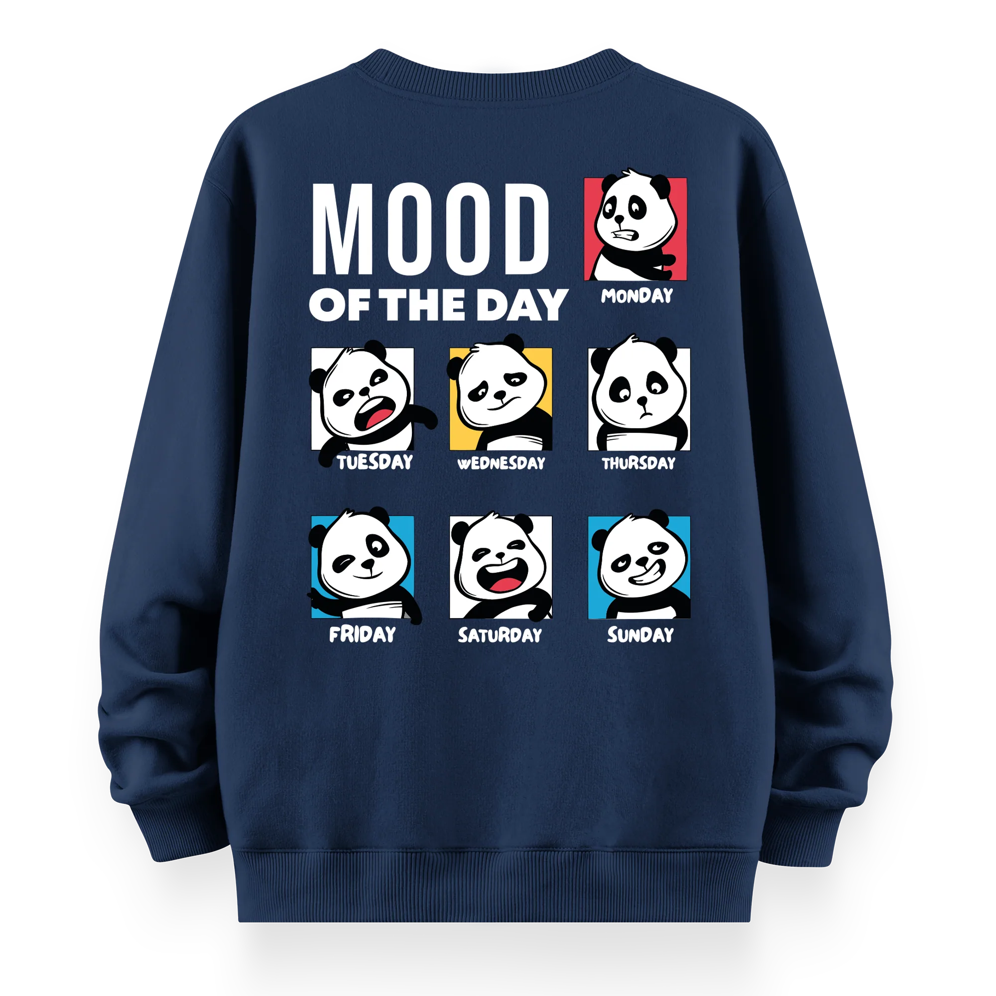 Mood Of The Day - Oversize Bol Kalıp Sweatshirt