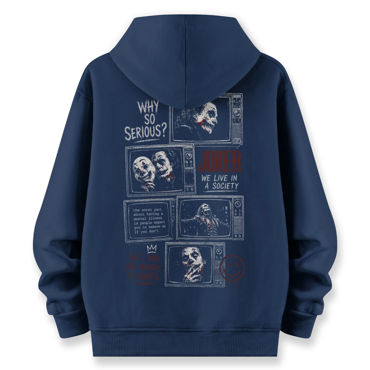 Joker II - Oversize Bol Kalıp Hoodie