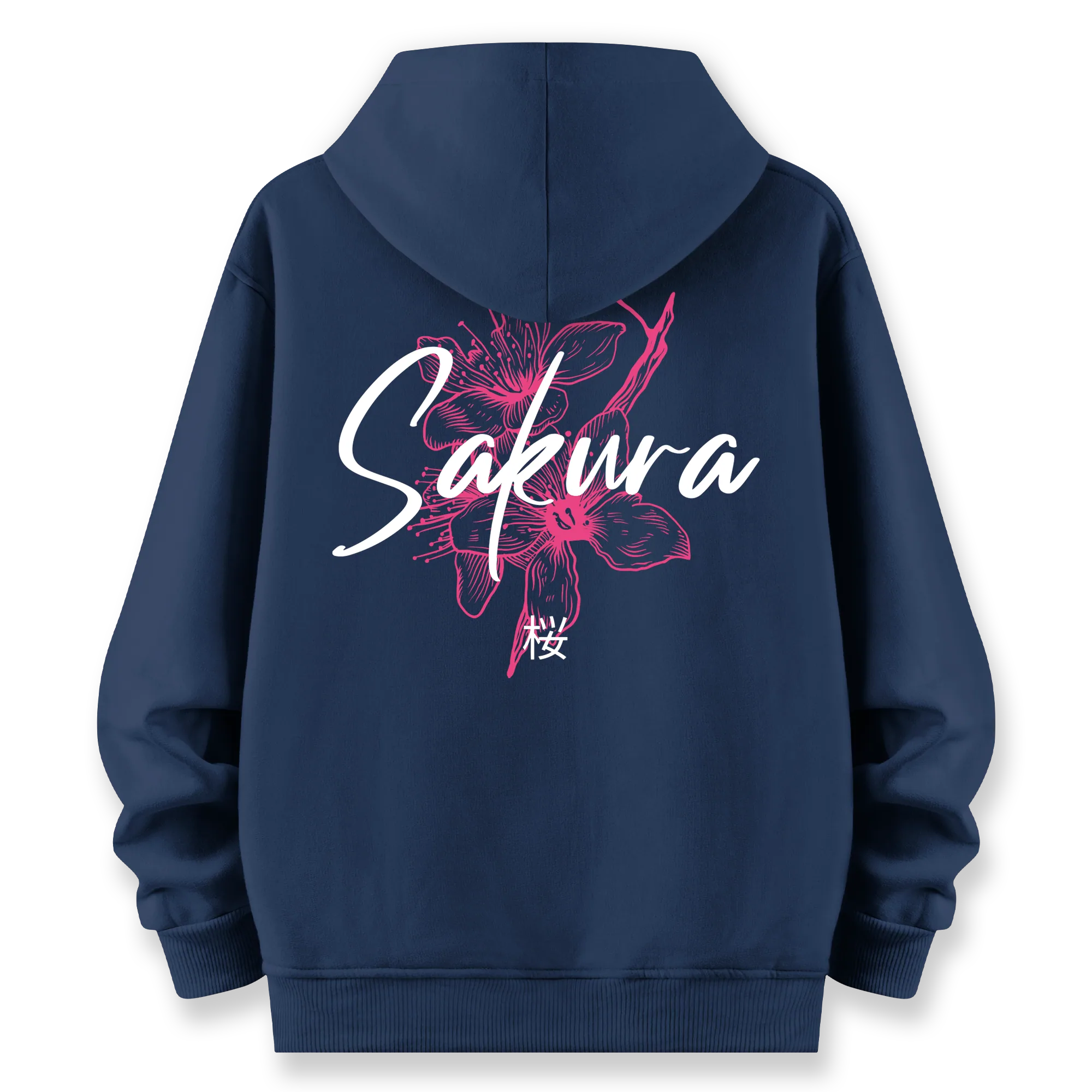 Sakura - Oversize Bol Kalıp Hoodie