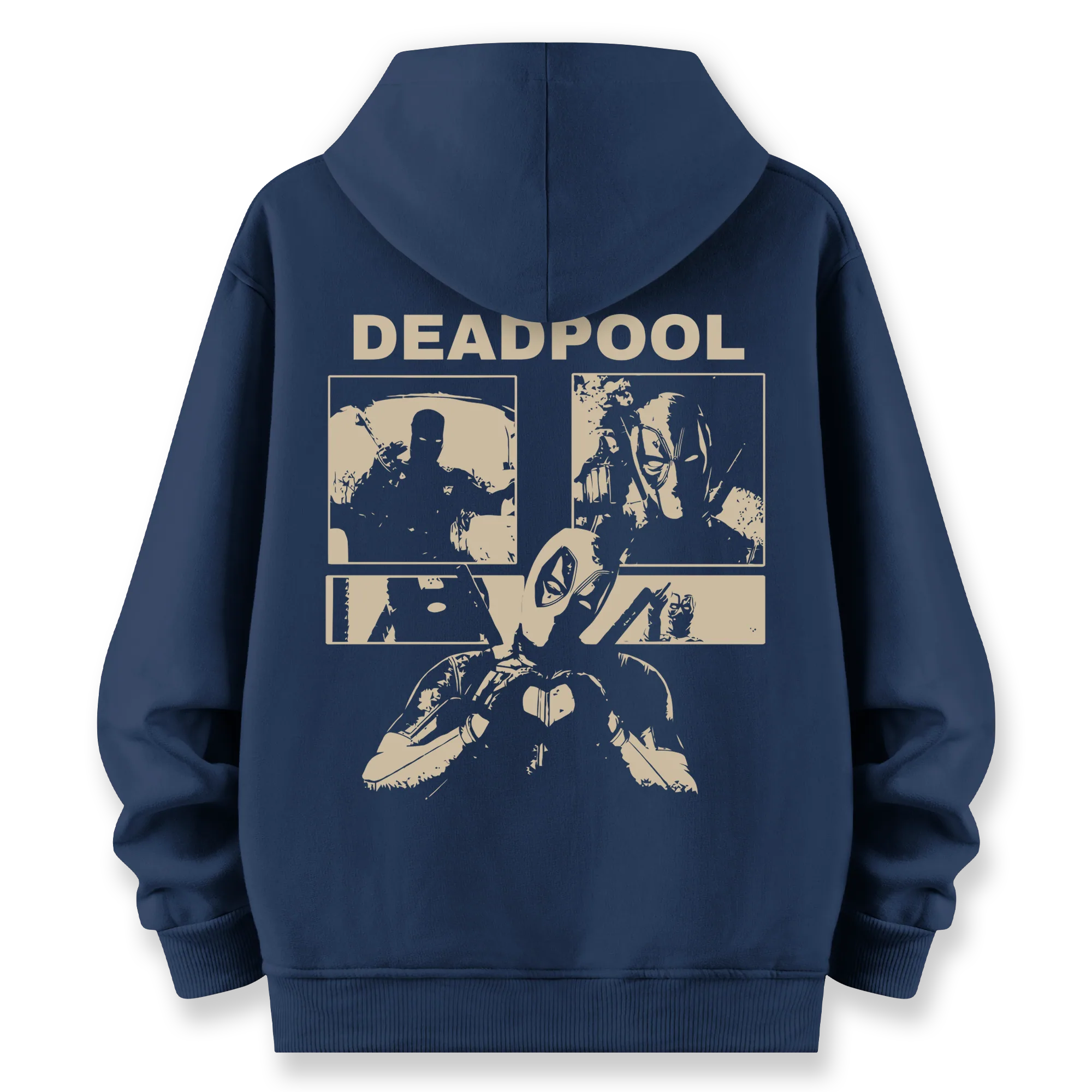 Deadpool - Oversize Bol Kalıp Hoodie