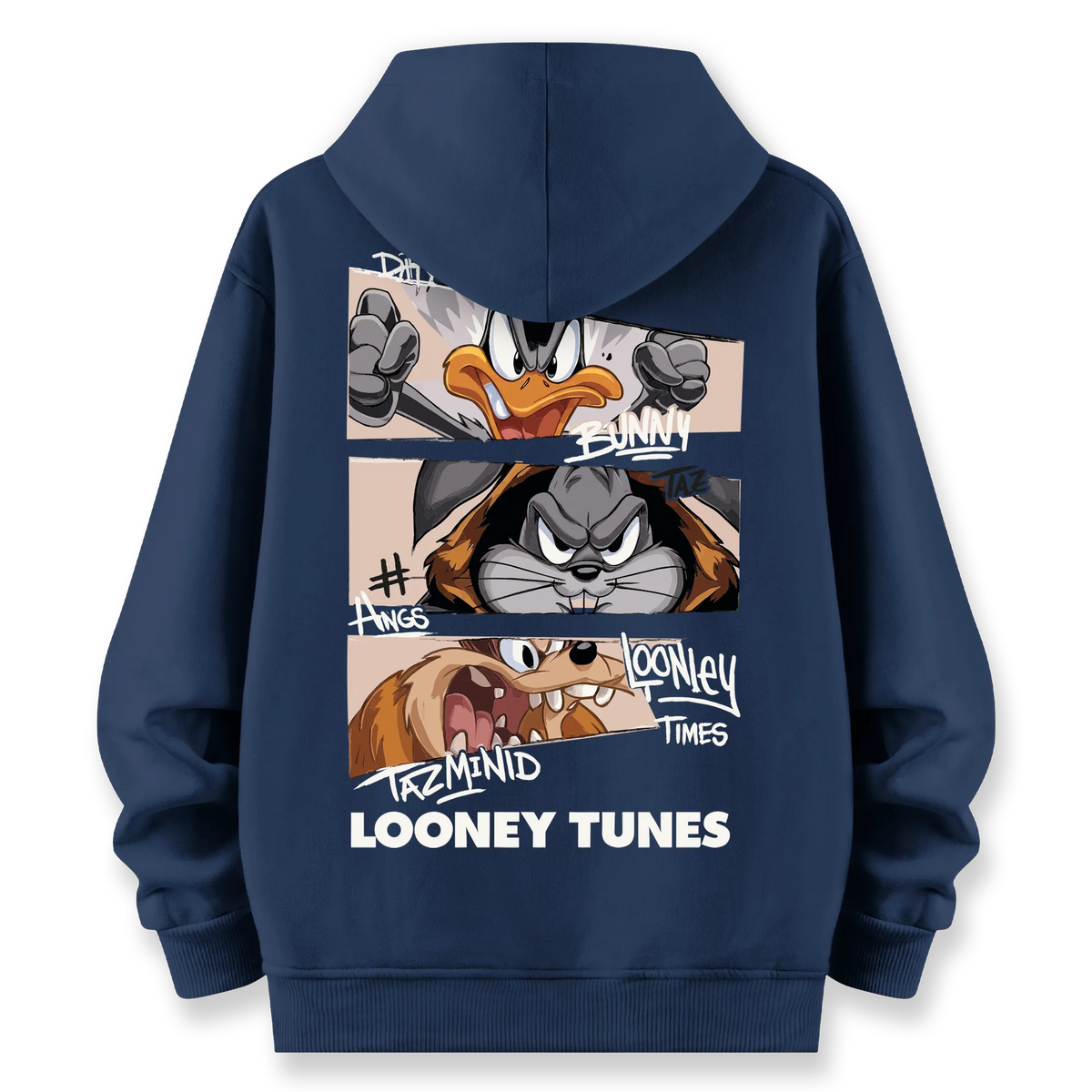 Looney Tunes - Oversize Bol Kalıp Hoodie
