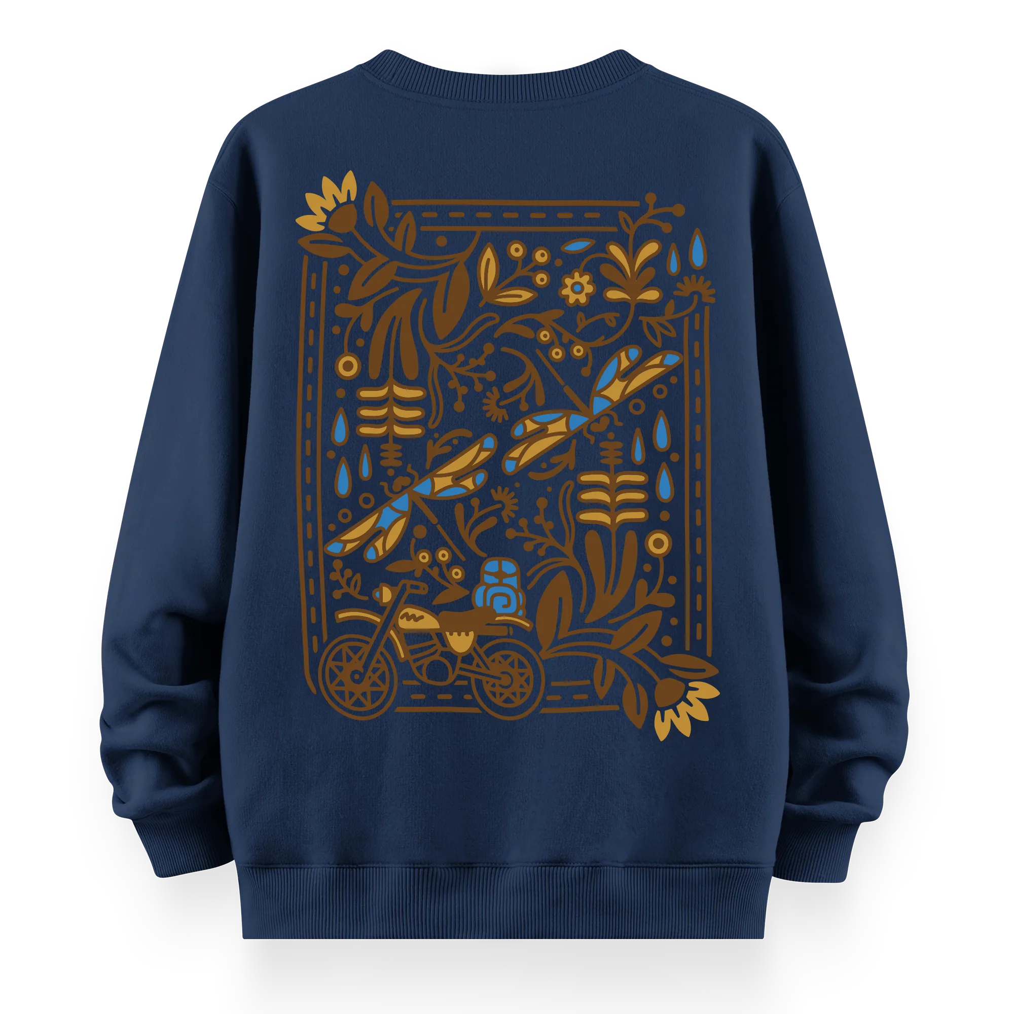 Wanderer - Oversize Bol Kalıp Sweatshirt