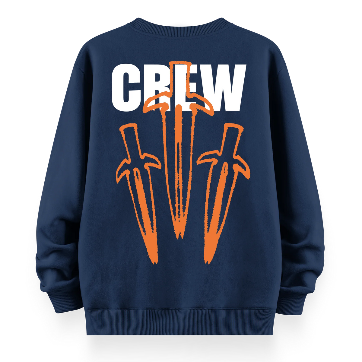 Crew - Oversize Bol Kalıp Sweatshirt