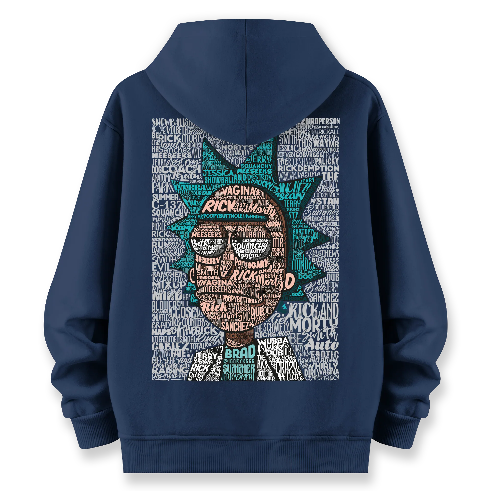 Rick's World - Oversize Bol Kalıp Hoodie