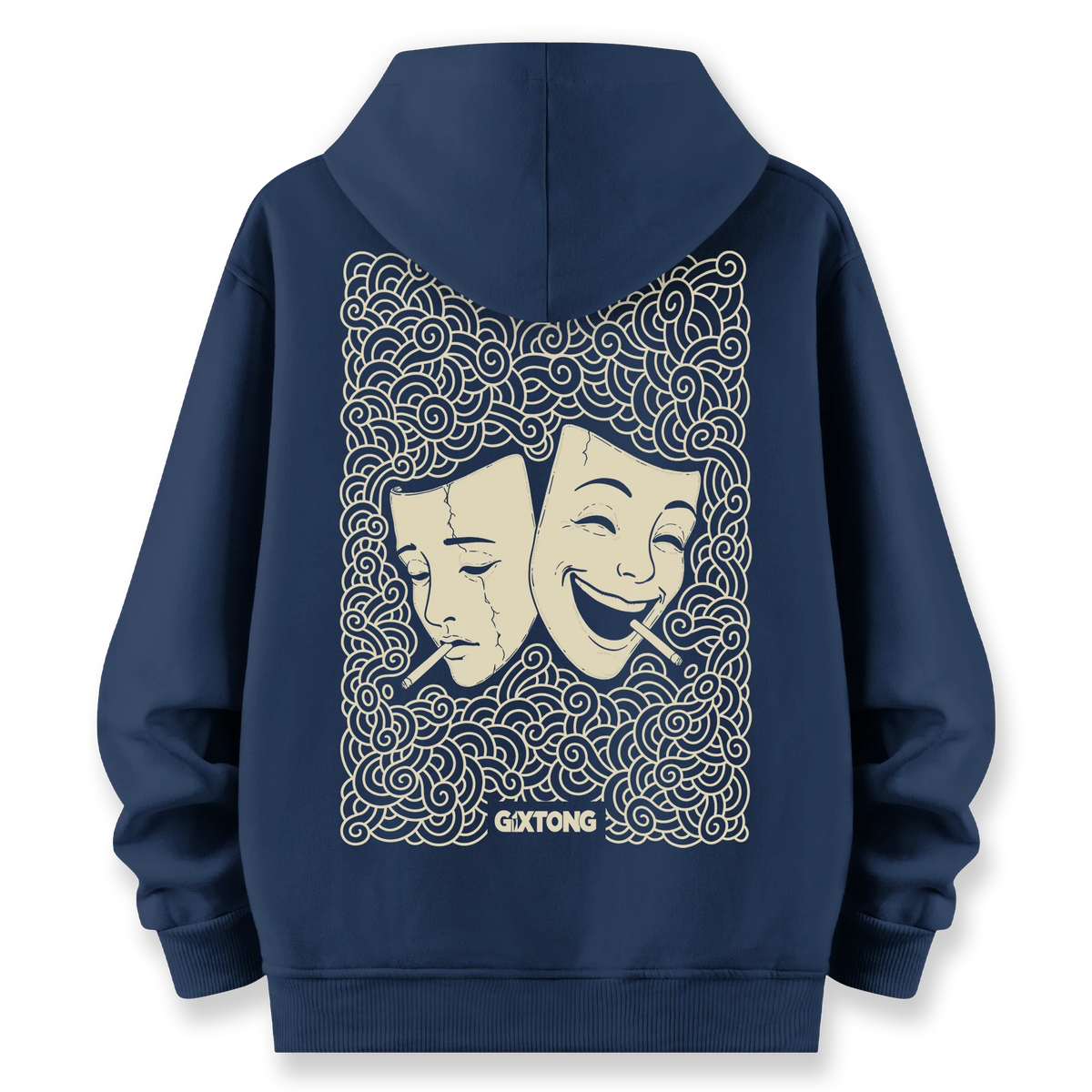 Mask II - Oversize Bol Kalıp Hoodie