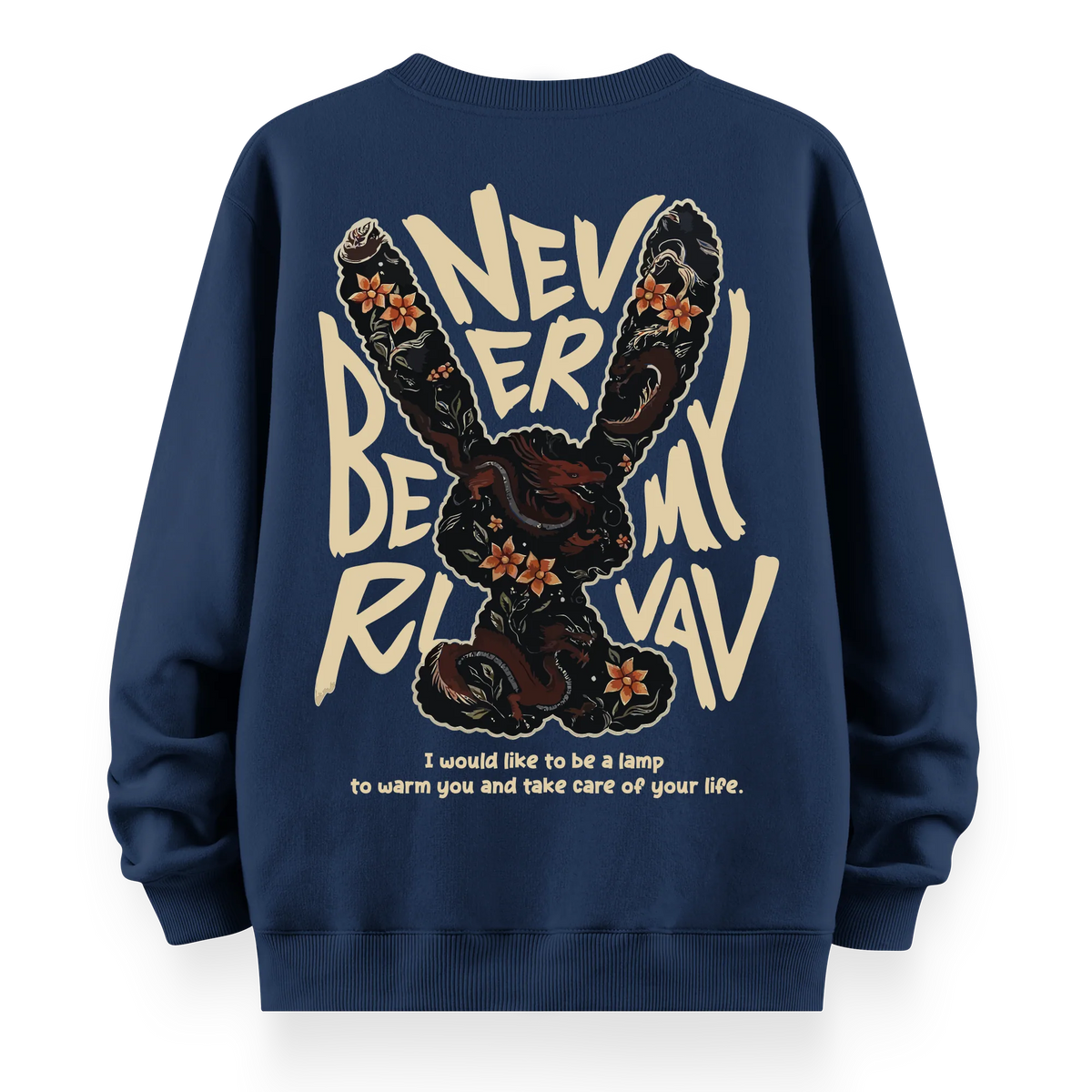 Rabbit - Oversize Bol Kalıp Sweatshirt