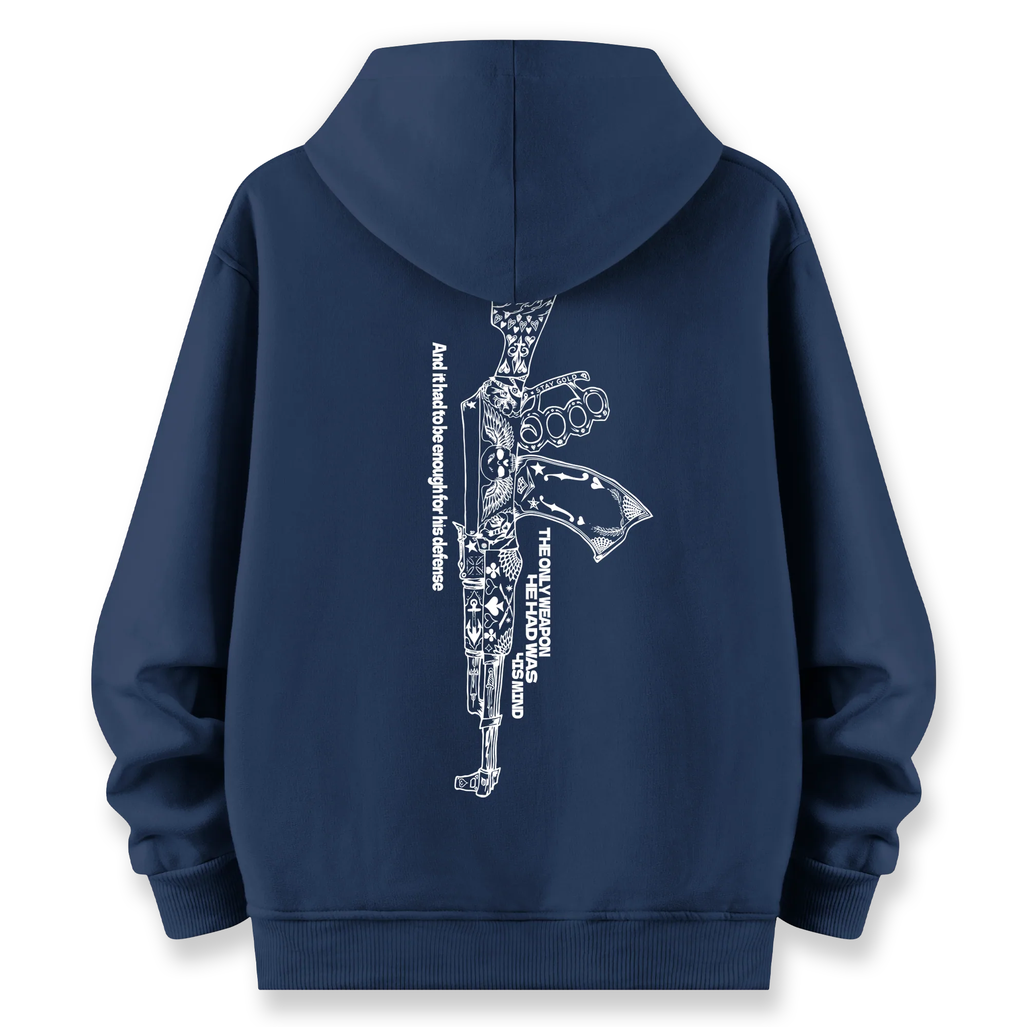 Ak-47 - Oversize Bol Kalıp Hoodie