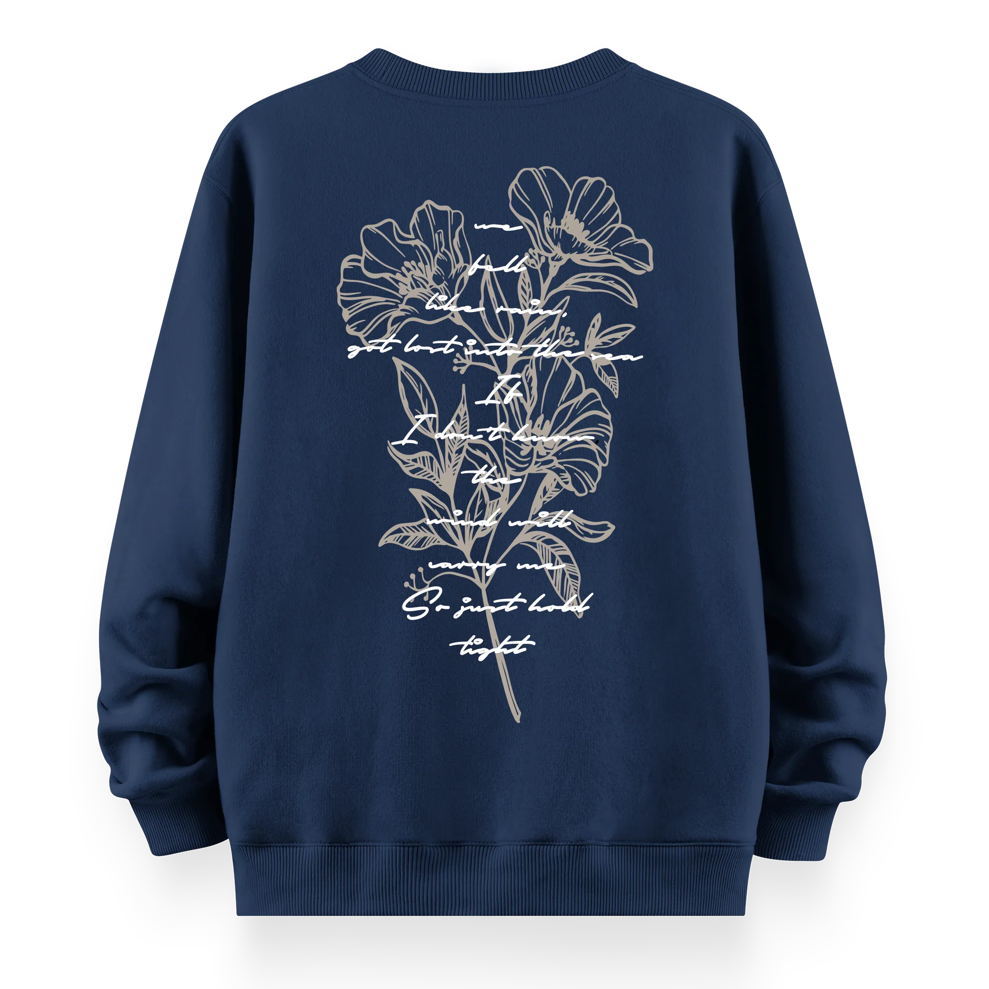 Petals - Oversize Bol Kalıp Sweatshirt