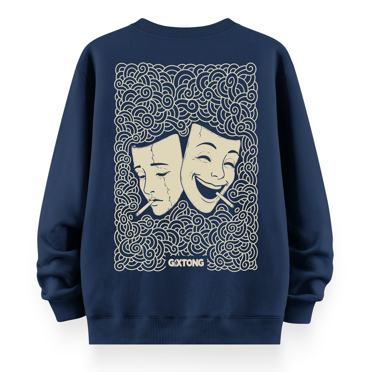 Mask II - Oversize Bol Kalıp Sweatshirt