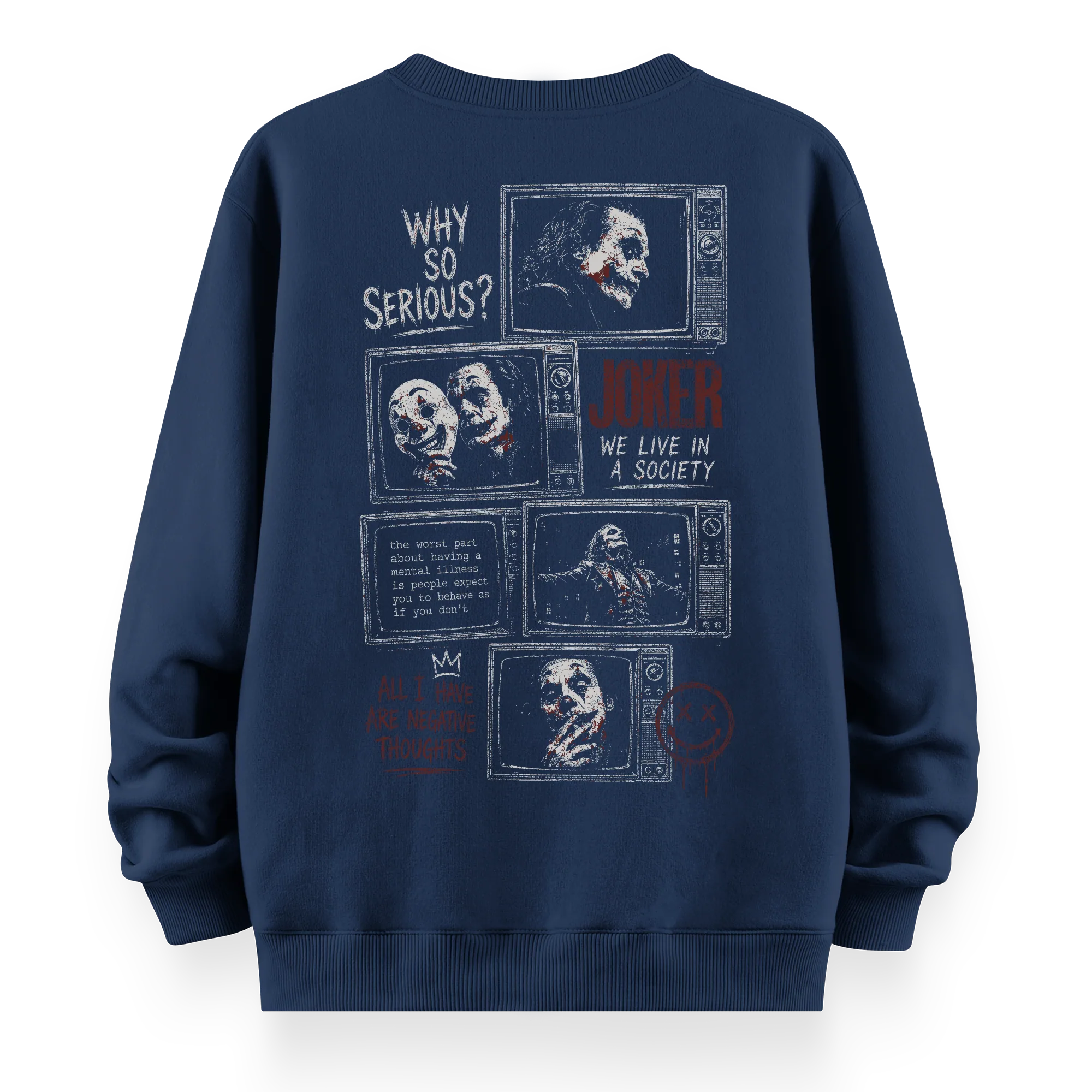 Joker II - Oversize Bol Kalıp Sweatshirt