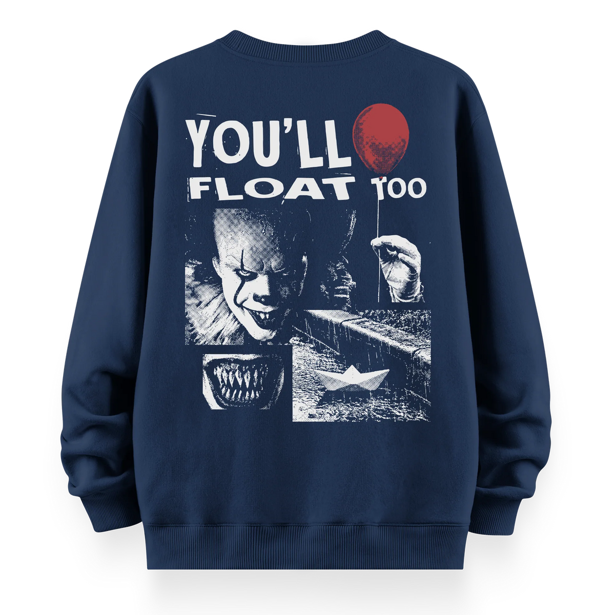 Pennywise II - Oversize Bol Kalıp Sweatshirt