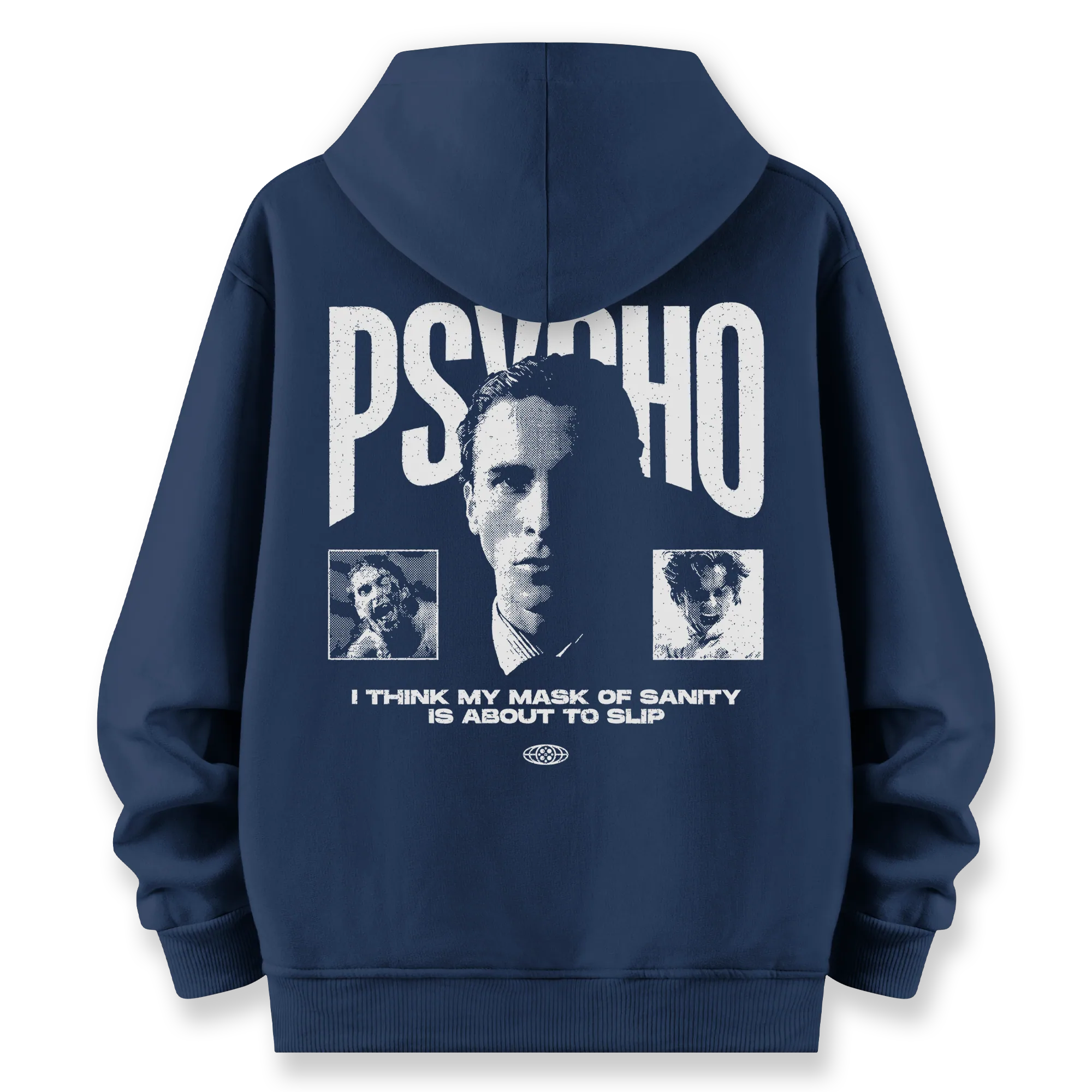 American Pyscho - Oversize Bol Kalıp Hoodie