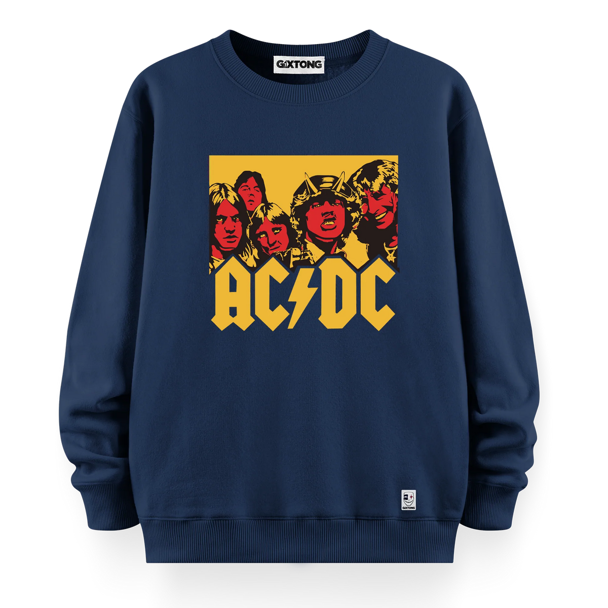 ACDC - Oversize Bol Kalıp Sweatshirt