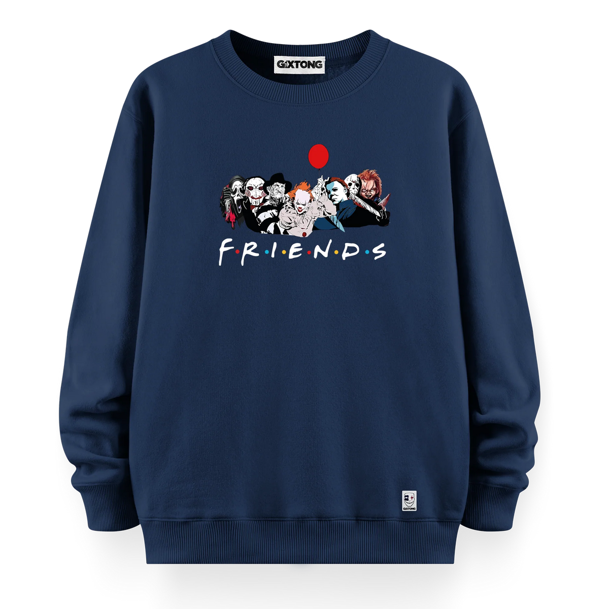 Dark Friends - Oversize Bol Kalıp Sweatshirt