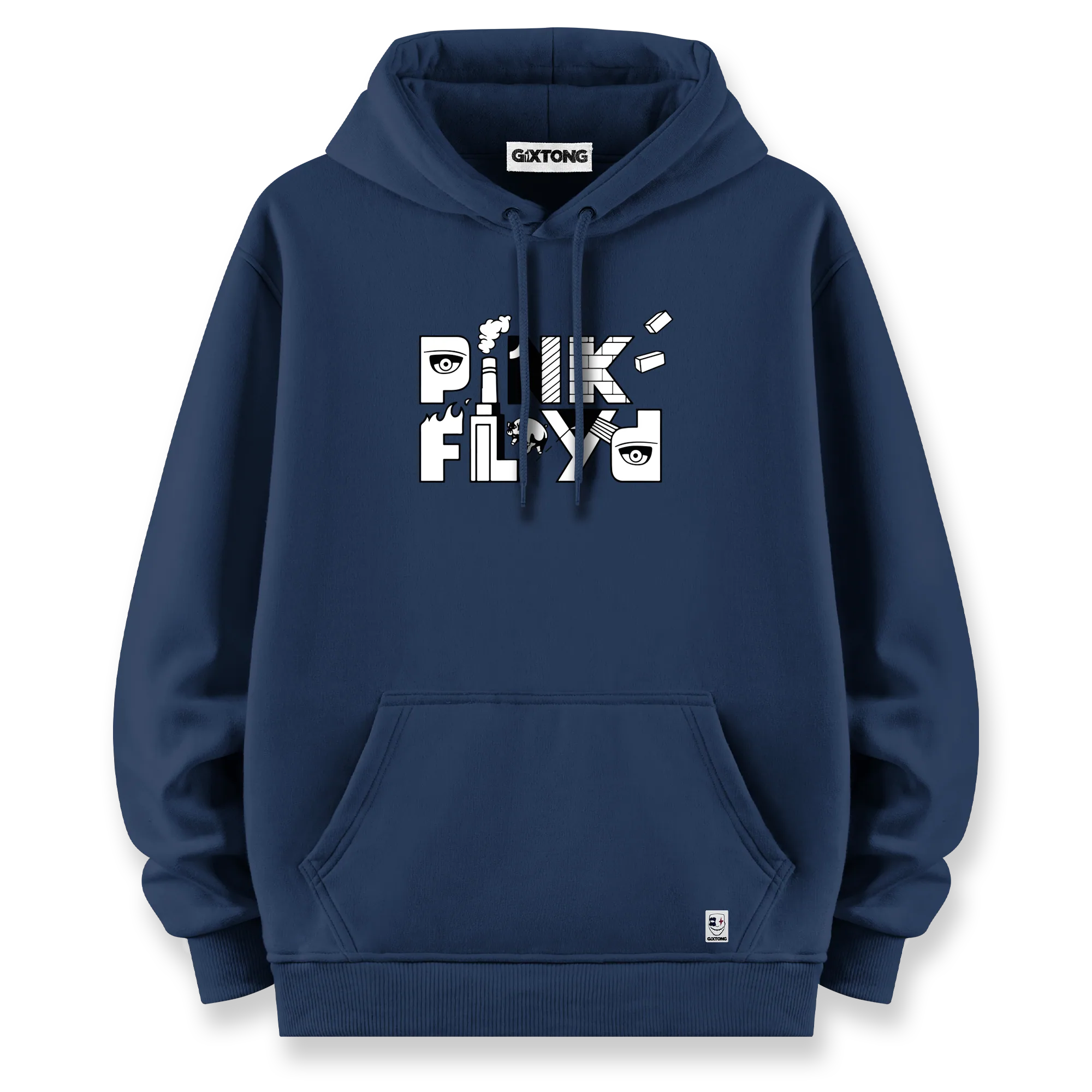 Pink Floyd - Oversize Bol Kalıp Hoodie