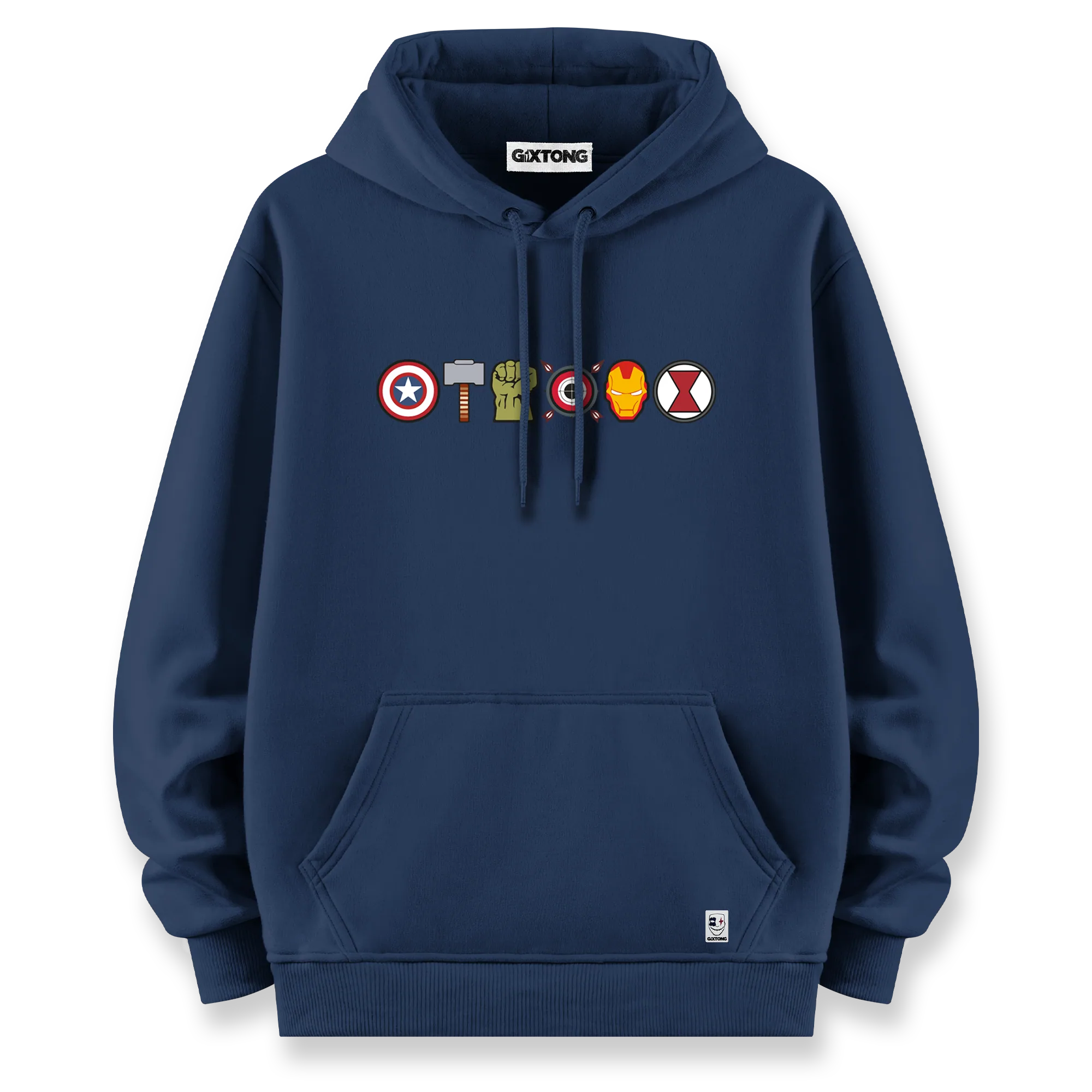 Avengers - Oversize Bol Kalıp Hoodie