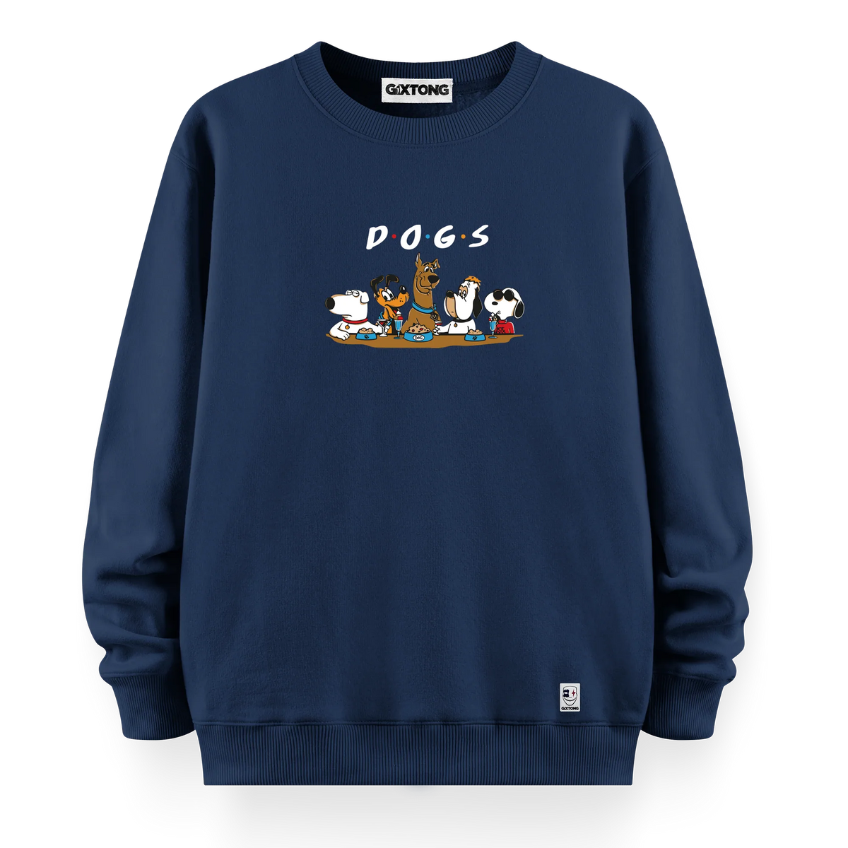 Dogs - Oversize Bol Kalıp Sweatshirt
