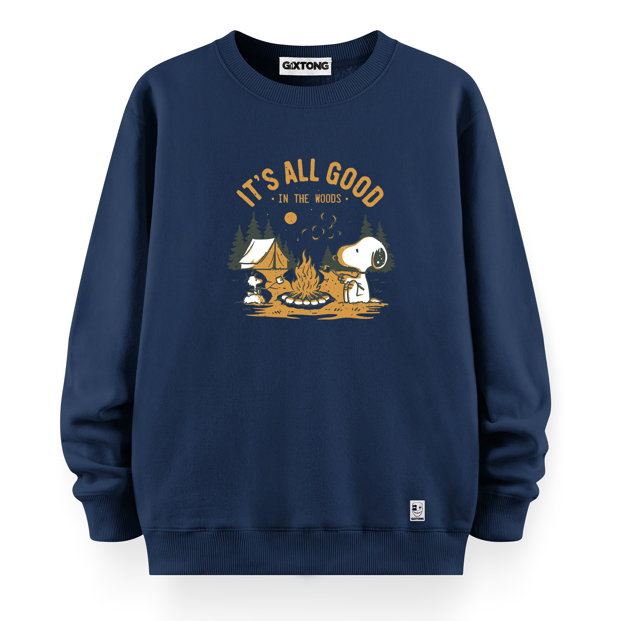 Camp Snoopy - Oversize Bol Kalıp Sweatshirt