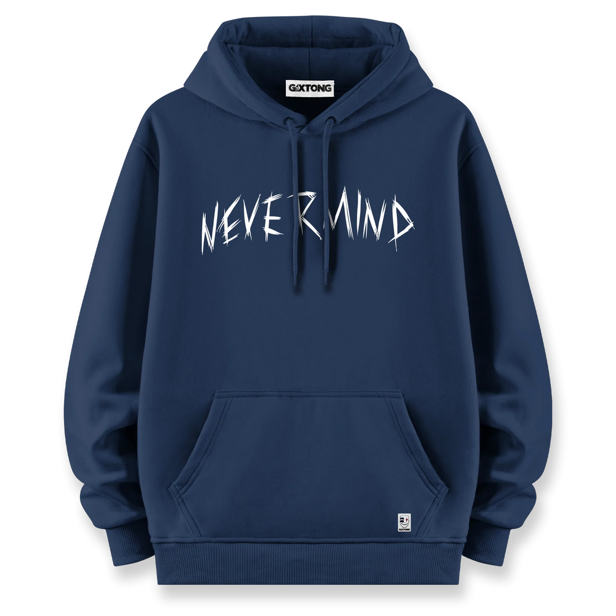 Nevermind - Oversize Bol Kalıp Hoodie