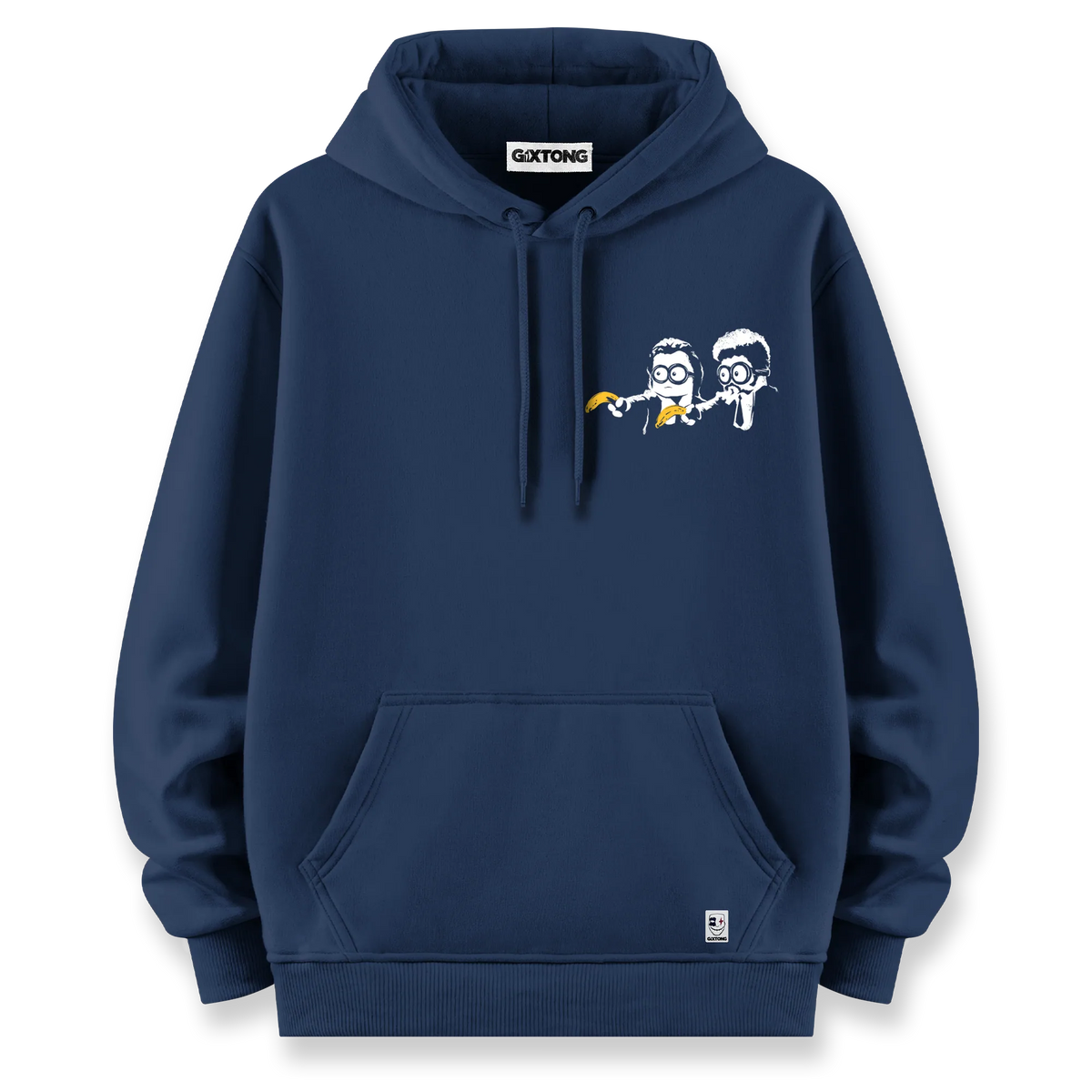 Fiction Minion - Oversize Bol Kalıp Hoodie