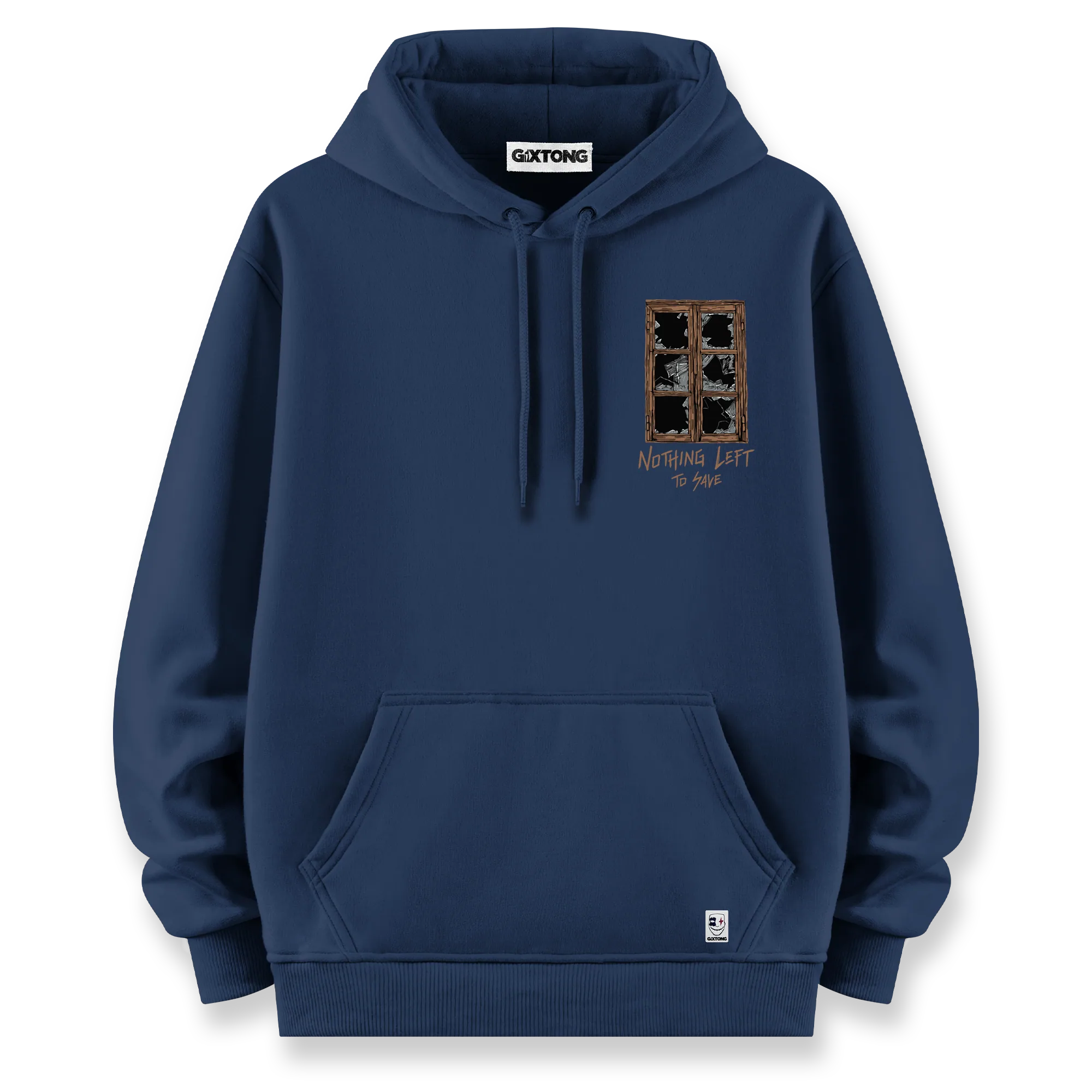 Broken - Oversize Bol Kalıp Hoodie