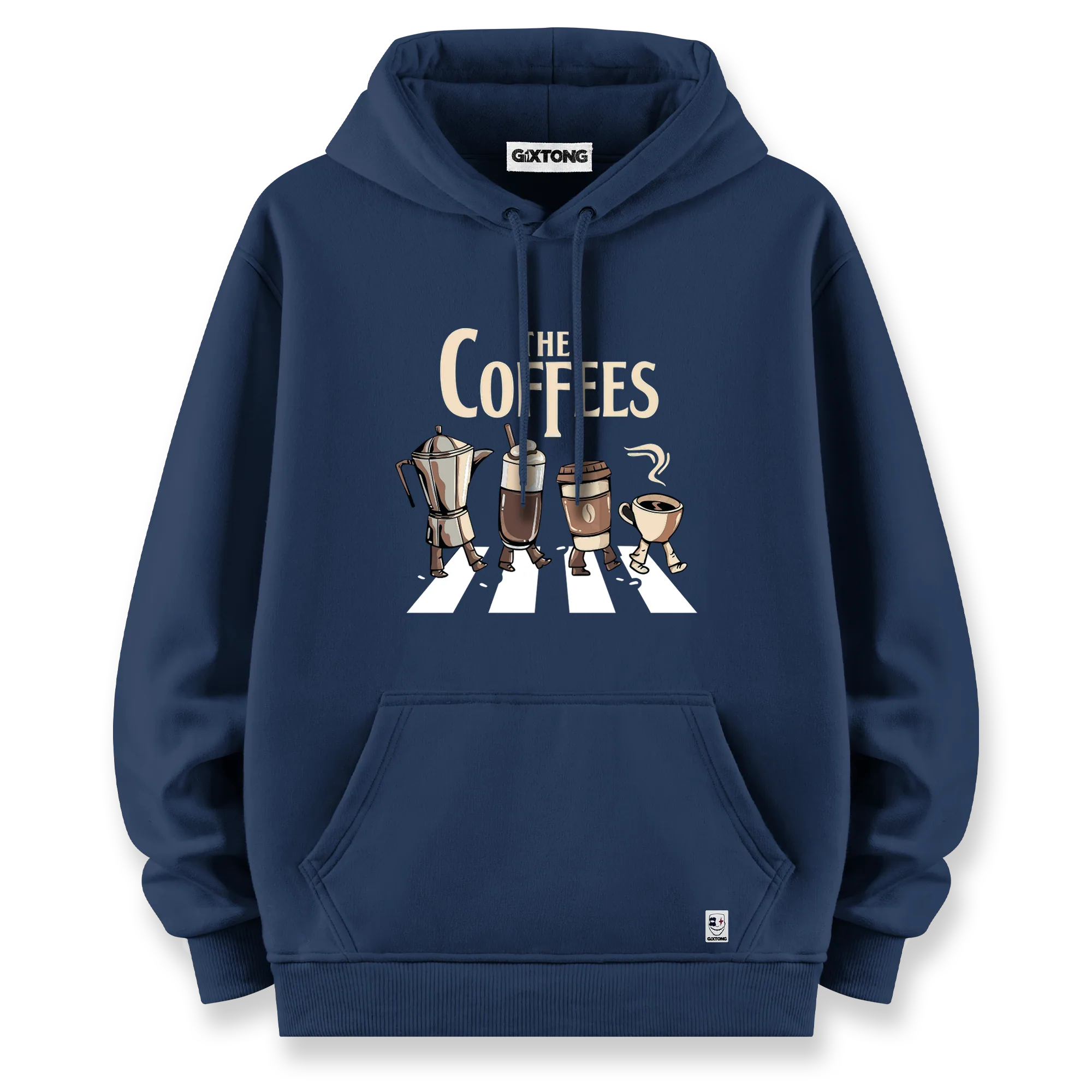 Coffee - Oversize Bol Kalıp Hoodie
