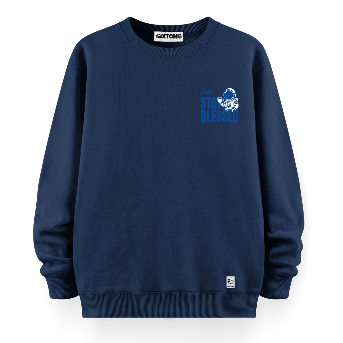 Blessed - Oversize Bol Kalıp Sweatshirt