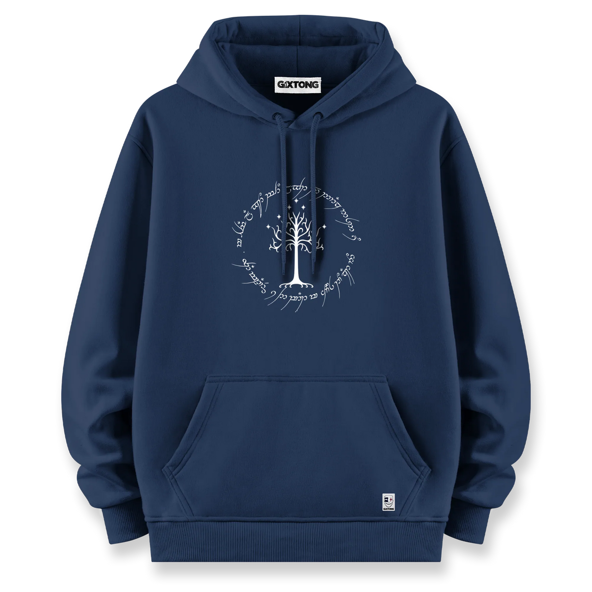 Lotr Ağaç - Oversize Bol Kalıp Hoodie