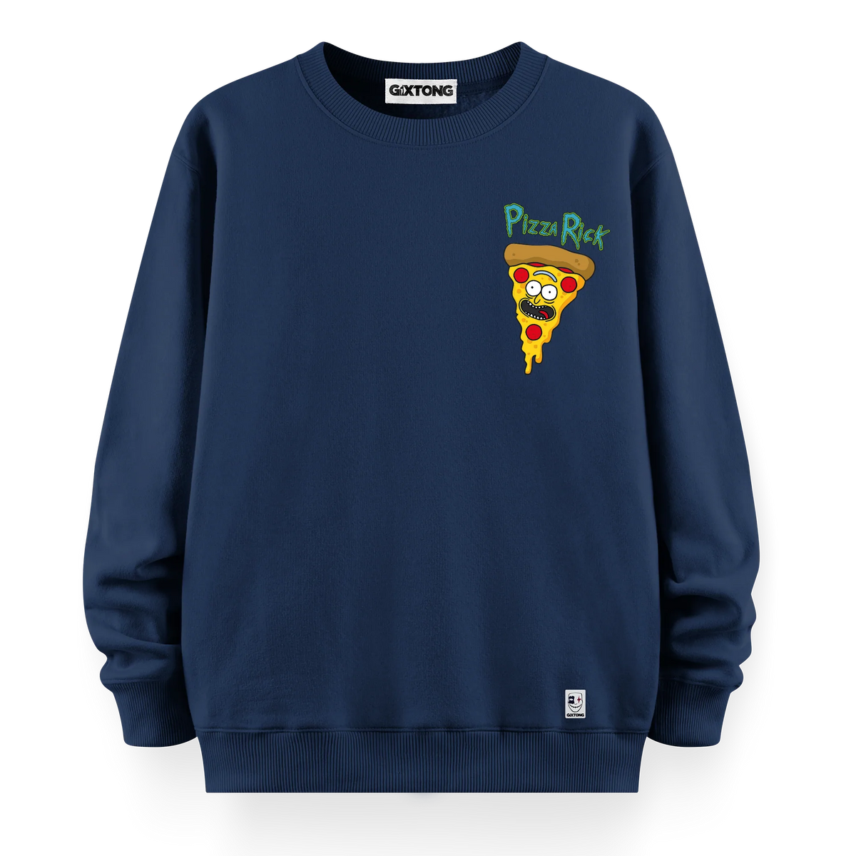 Pizza Rick - Oversize Bol Kalıp Sweatshirt