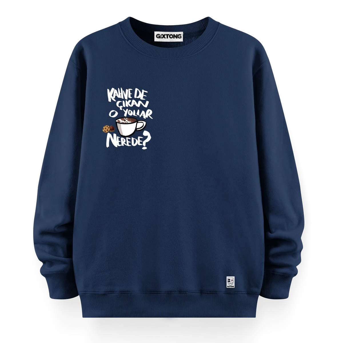 Nerede - Oversize Bol Kalıp Sweatshirt
