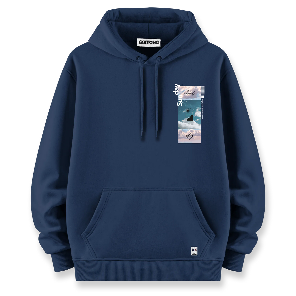 Sunday - Oversize Bol Kalıp Hoodie